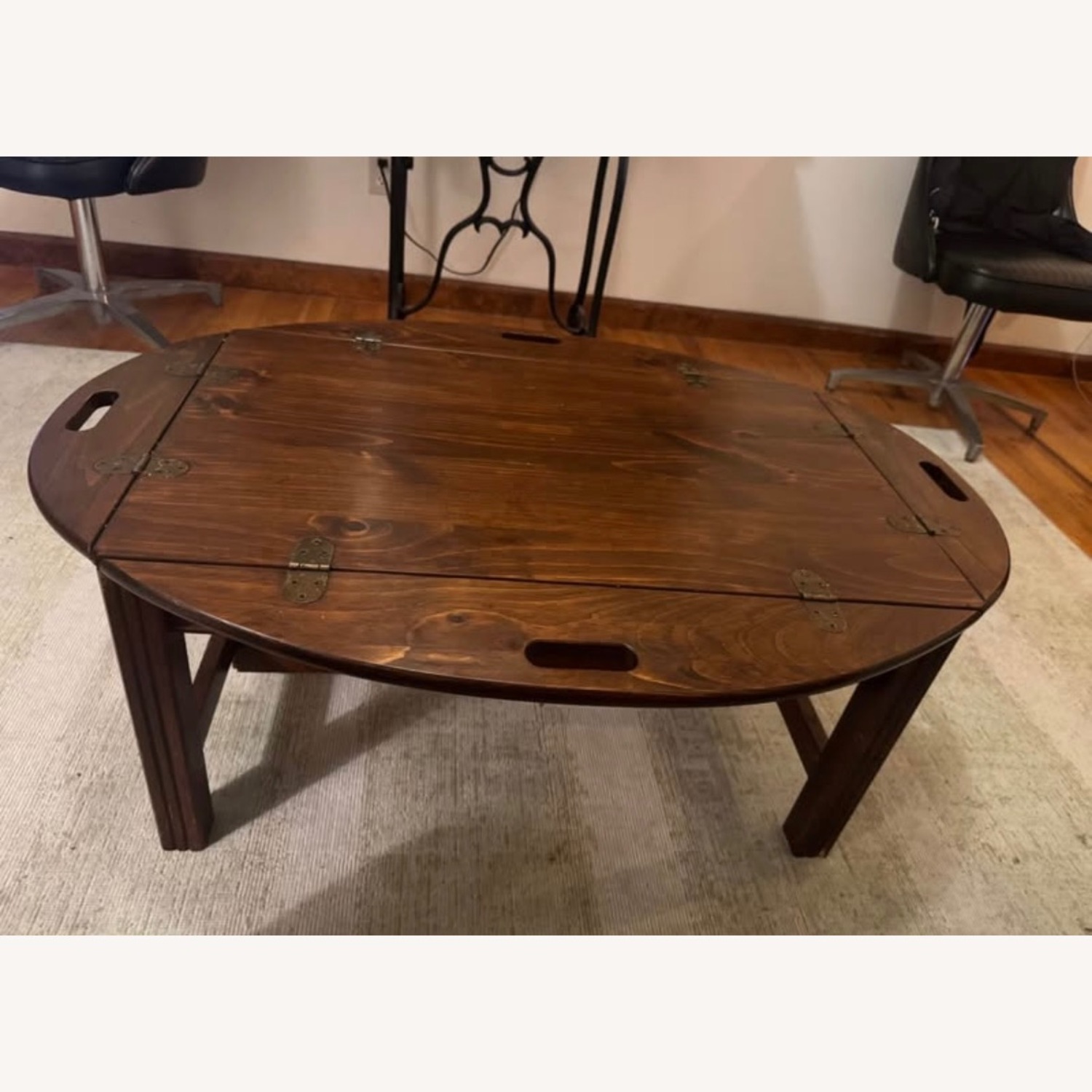 Coffee Table that Turns Into Portable Tray - image-6