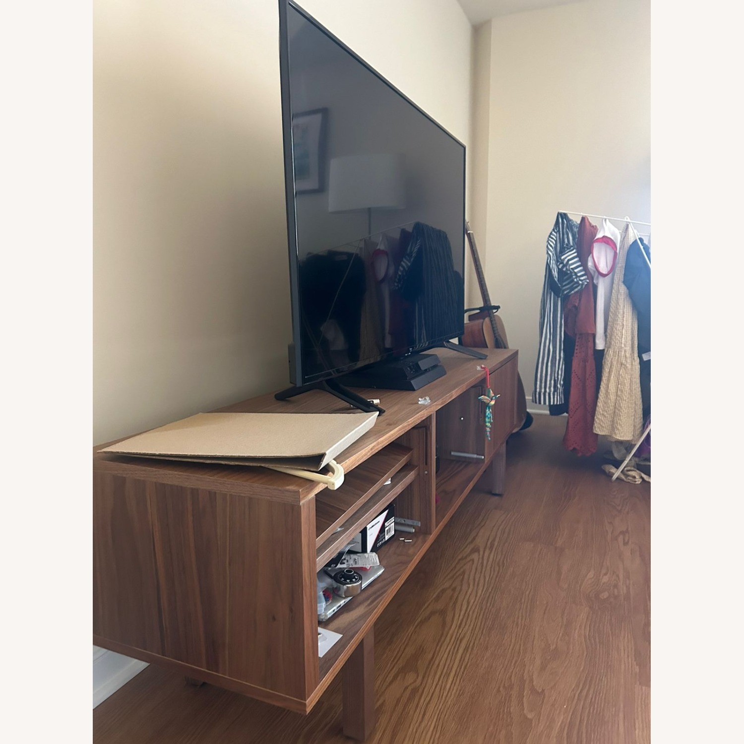 IKEA Natural Wood TV Console - image-1