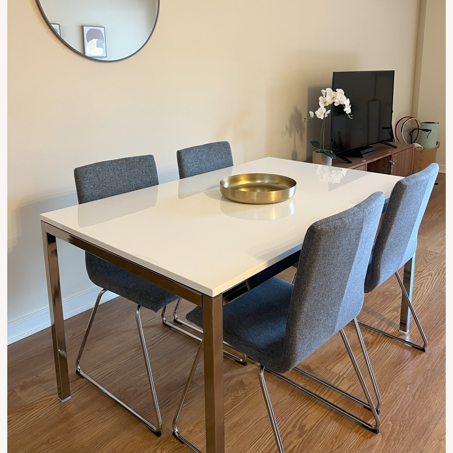 IKEA Dining Table and Chairs - image-1
