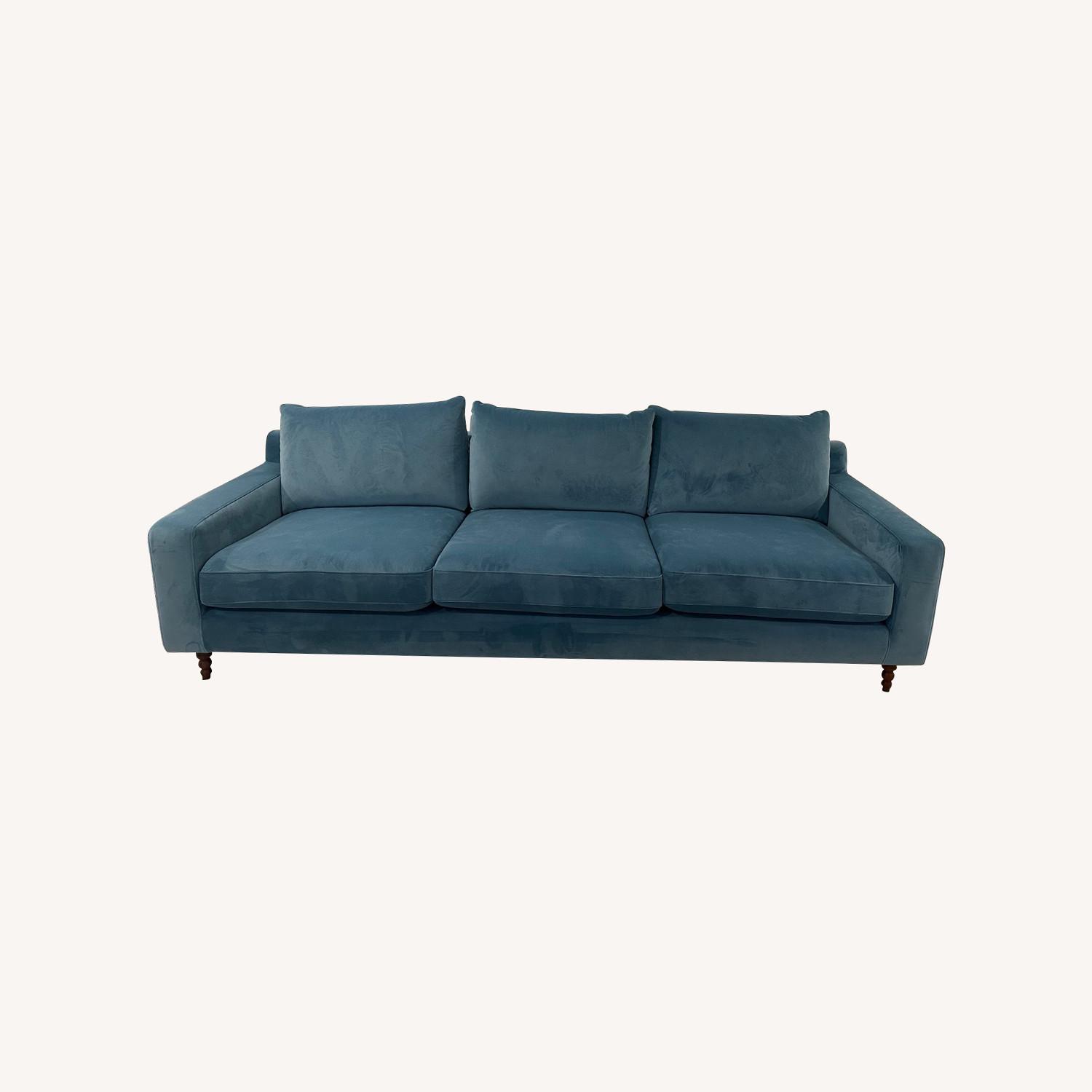 Interior Define Sloan French Blue Sofa - image-0