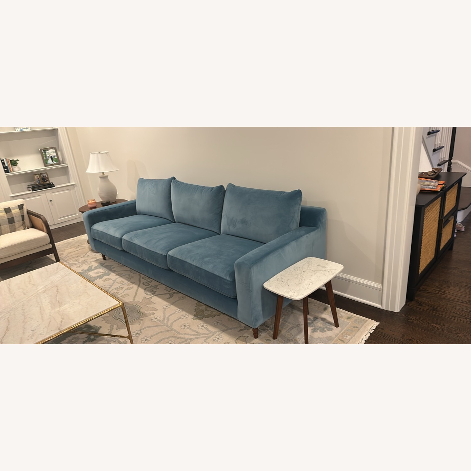 Interior Define Sloan French Blue Sofa - image-2