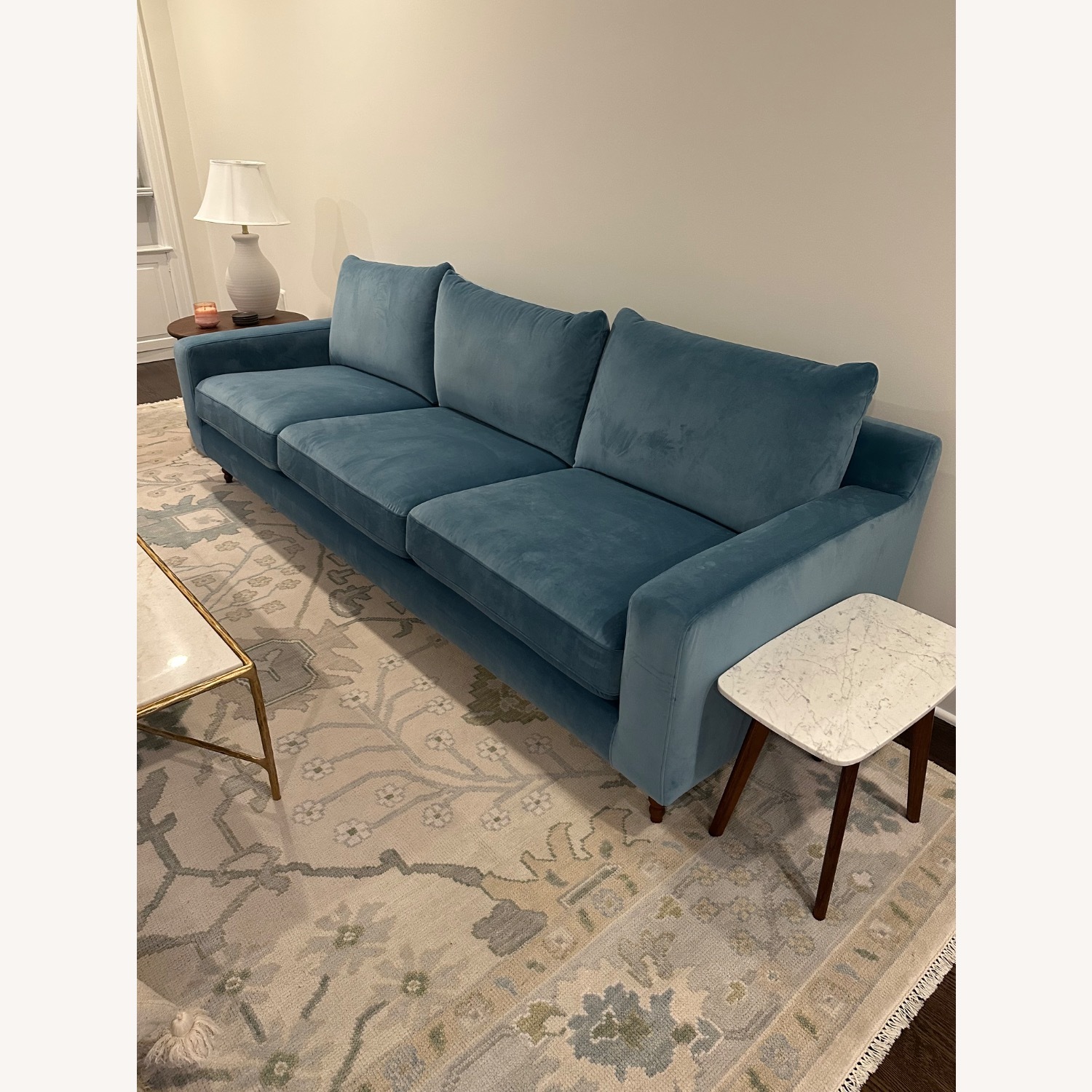 Interior Define Sloan French Blue Sofa - image-3