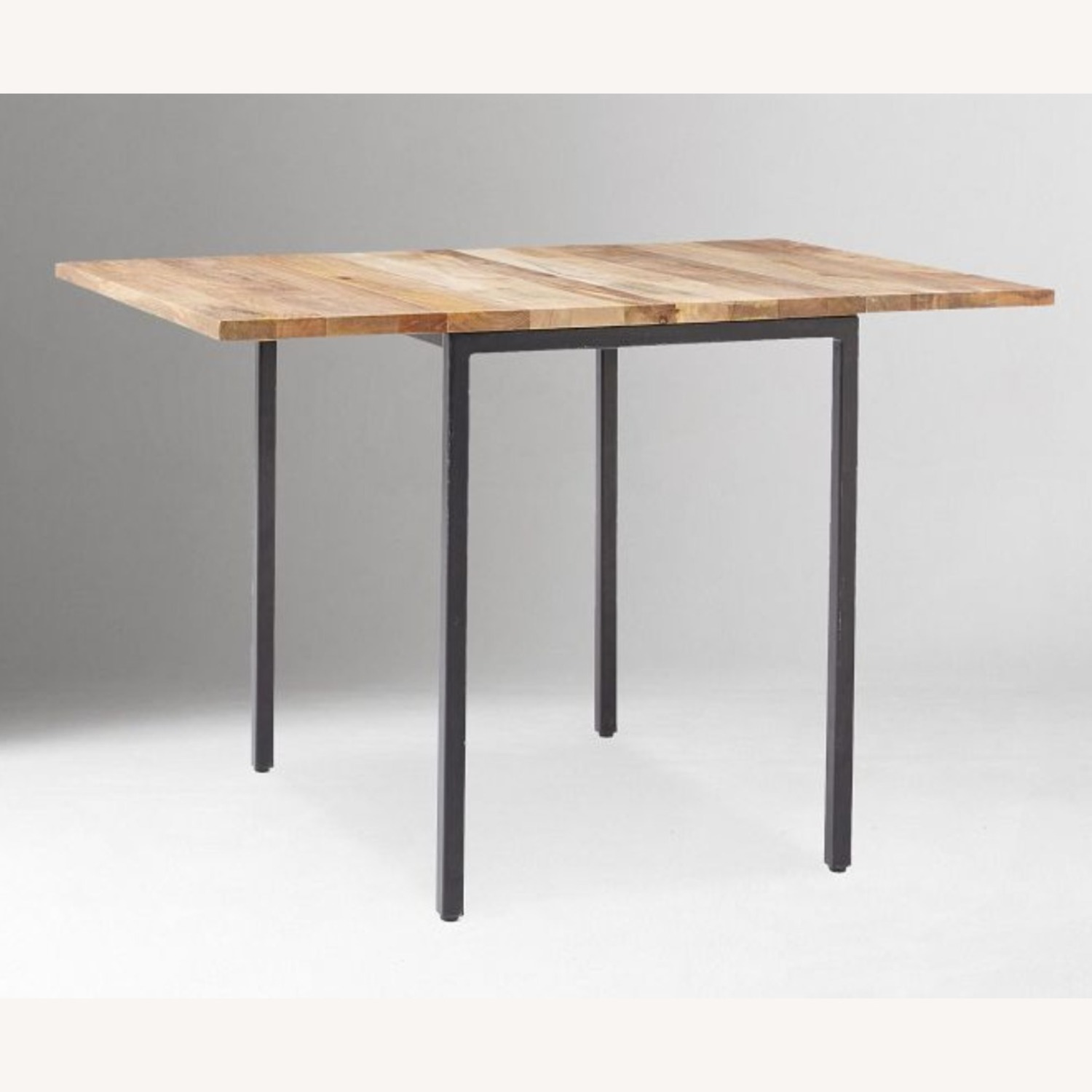 West Elm Box Frame Drop Leaf Extendable Table - image-3