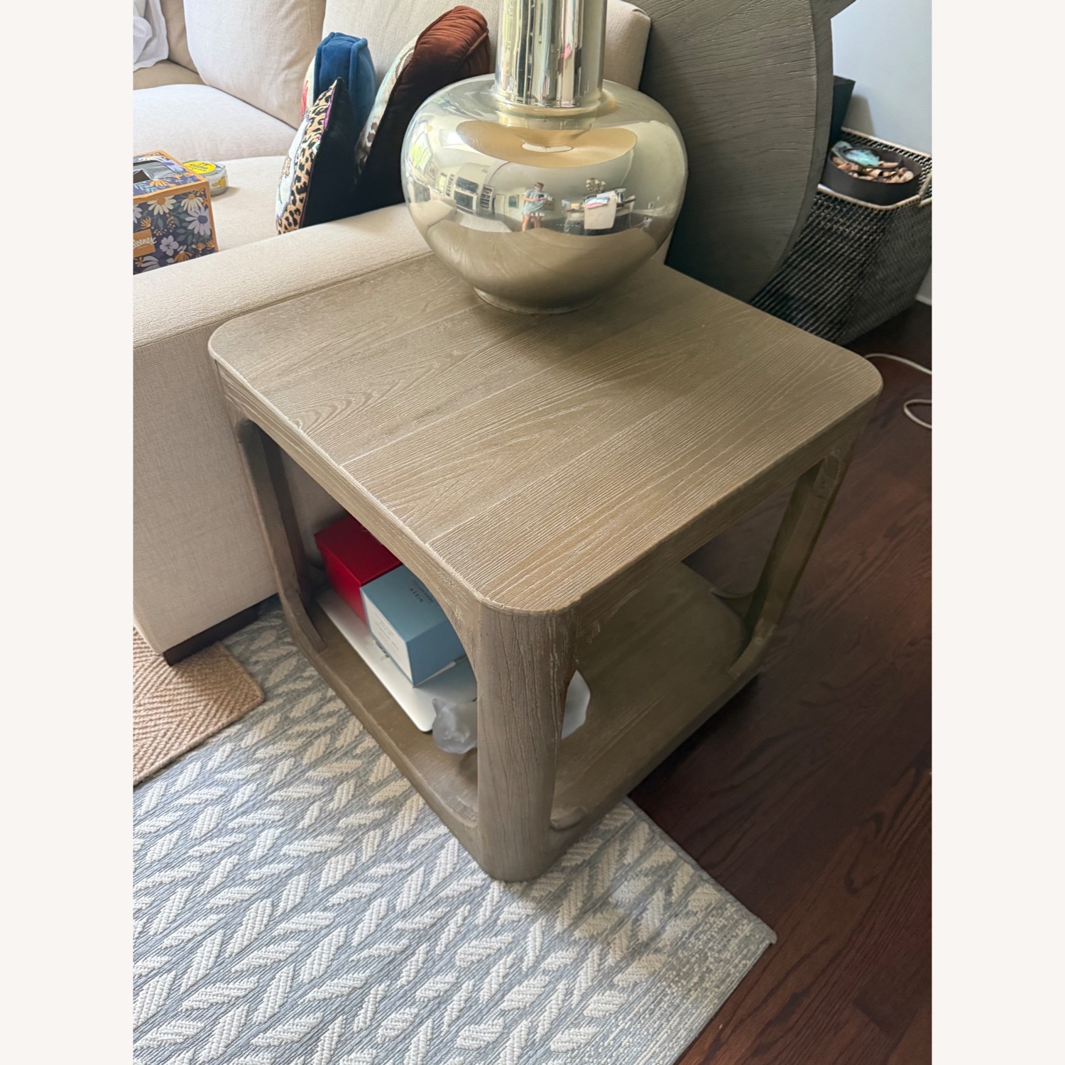  RH Martens Square Side Tables - image-2