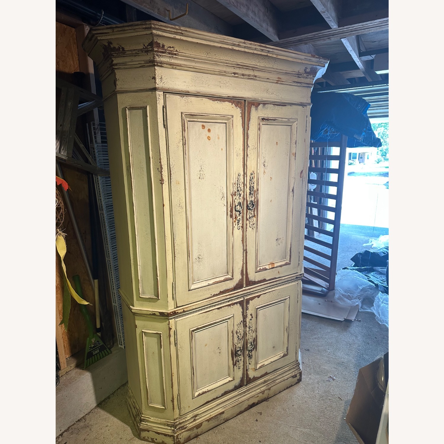 Habersham Corner Armoire Wardrobe - image-2