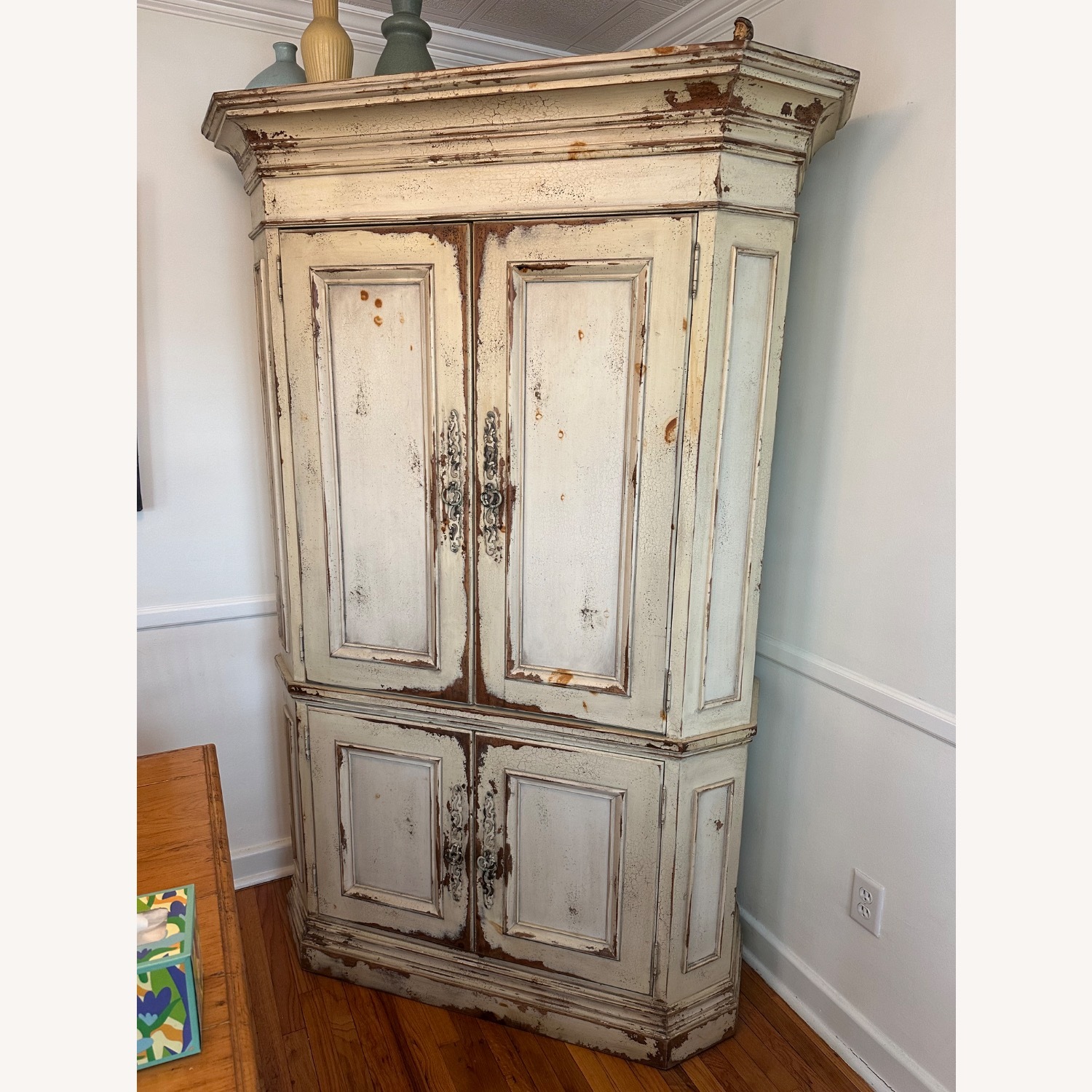Habersham Corner Armoire Wardrobe - image-1