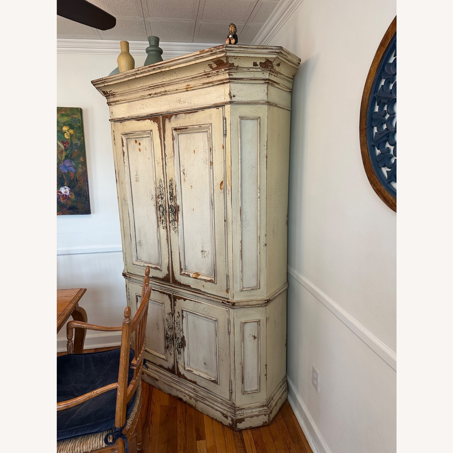 Habersham Corner Armoire Wardrobe - image-12