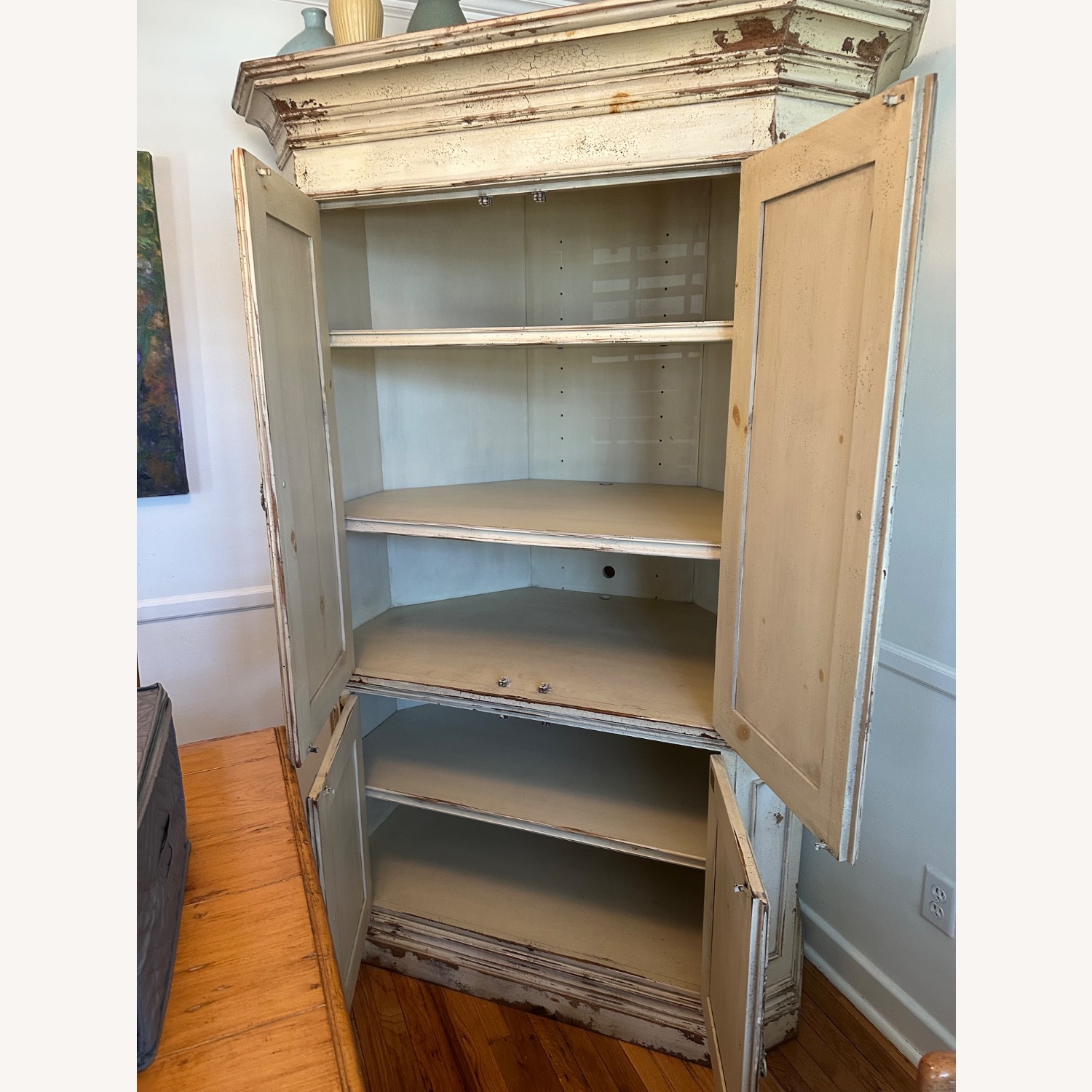 Habersham Corner Armoire Wardrobe - image-8