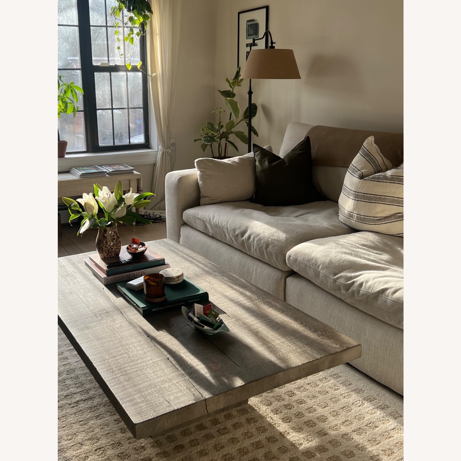 Modular Linen Couch - image-1