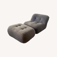Soriana Style Lounge Chair and Ottoman