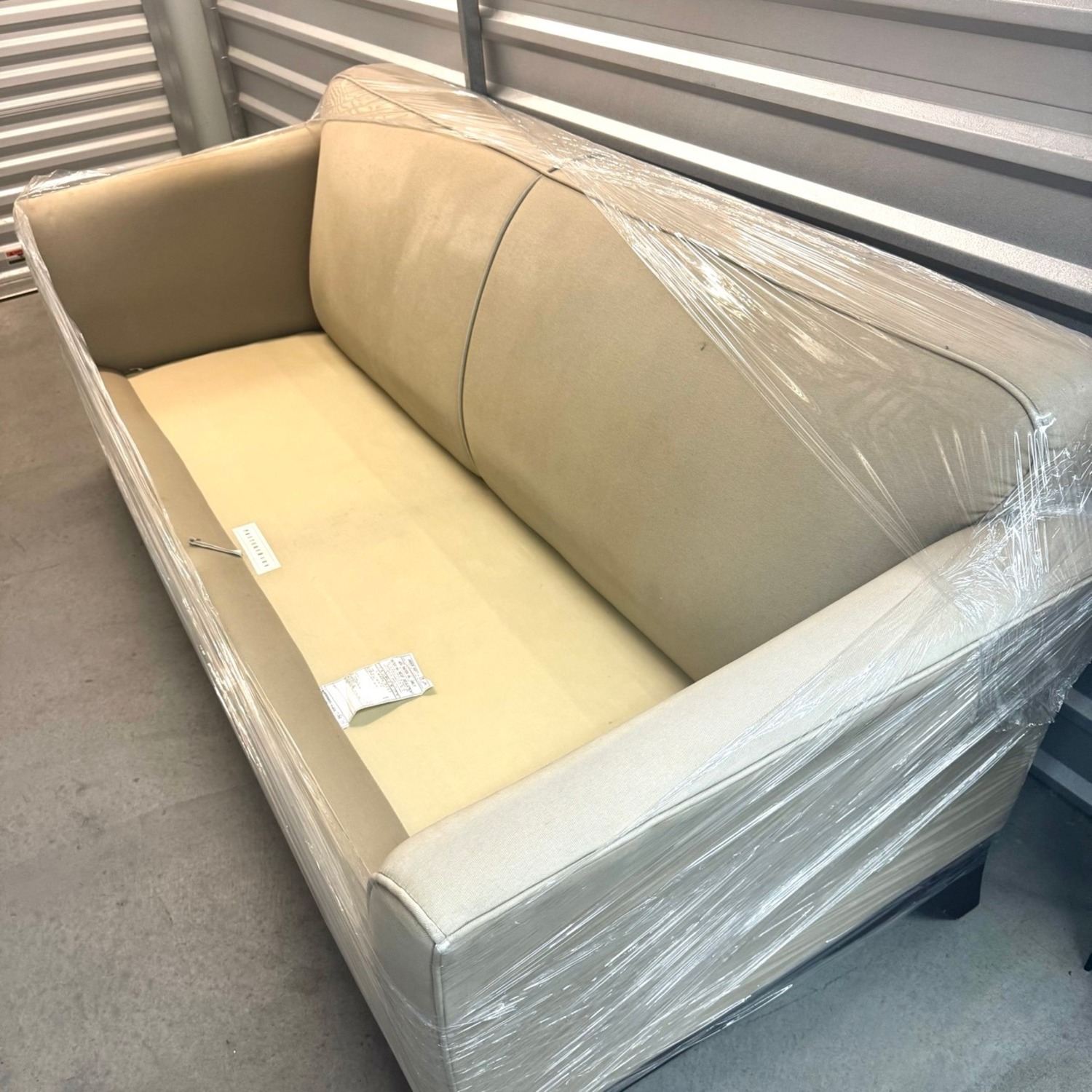 Pottery Barn Greenwich Sofa in Sage Green - image-5