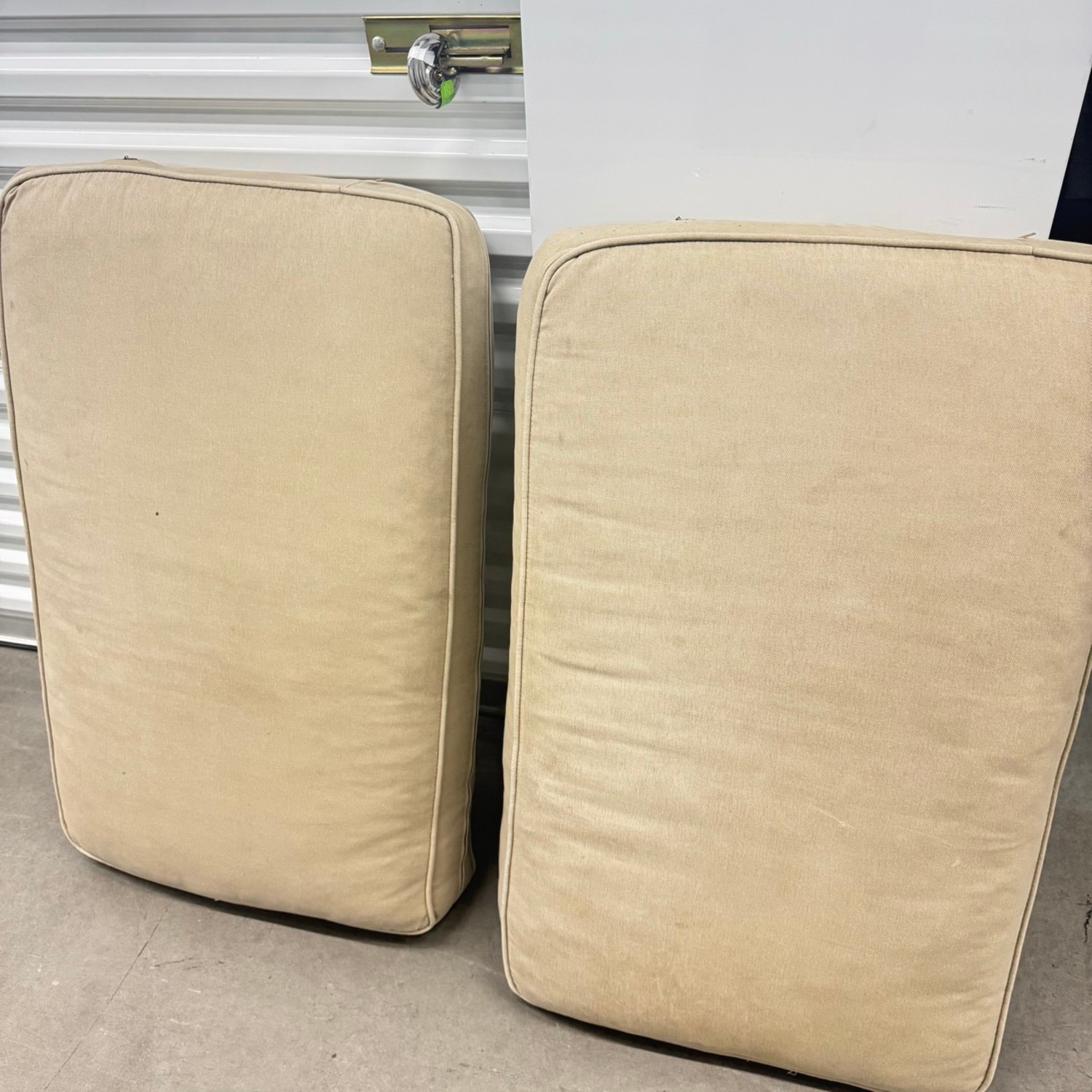 Pottery Barn Greenwich Sofa in Sage Green - image-4