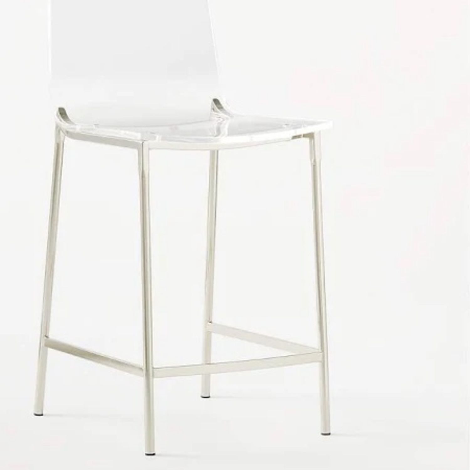CB2 Chiaro Clear Acrylic Bar stools - image-6