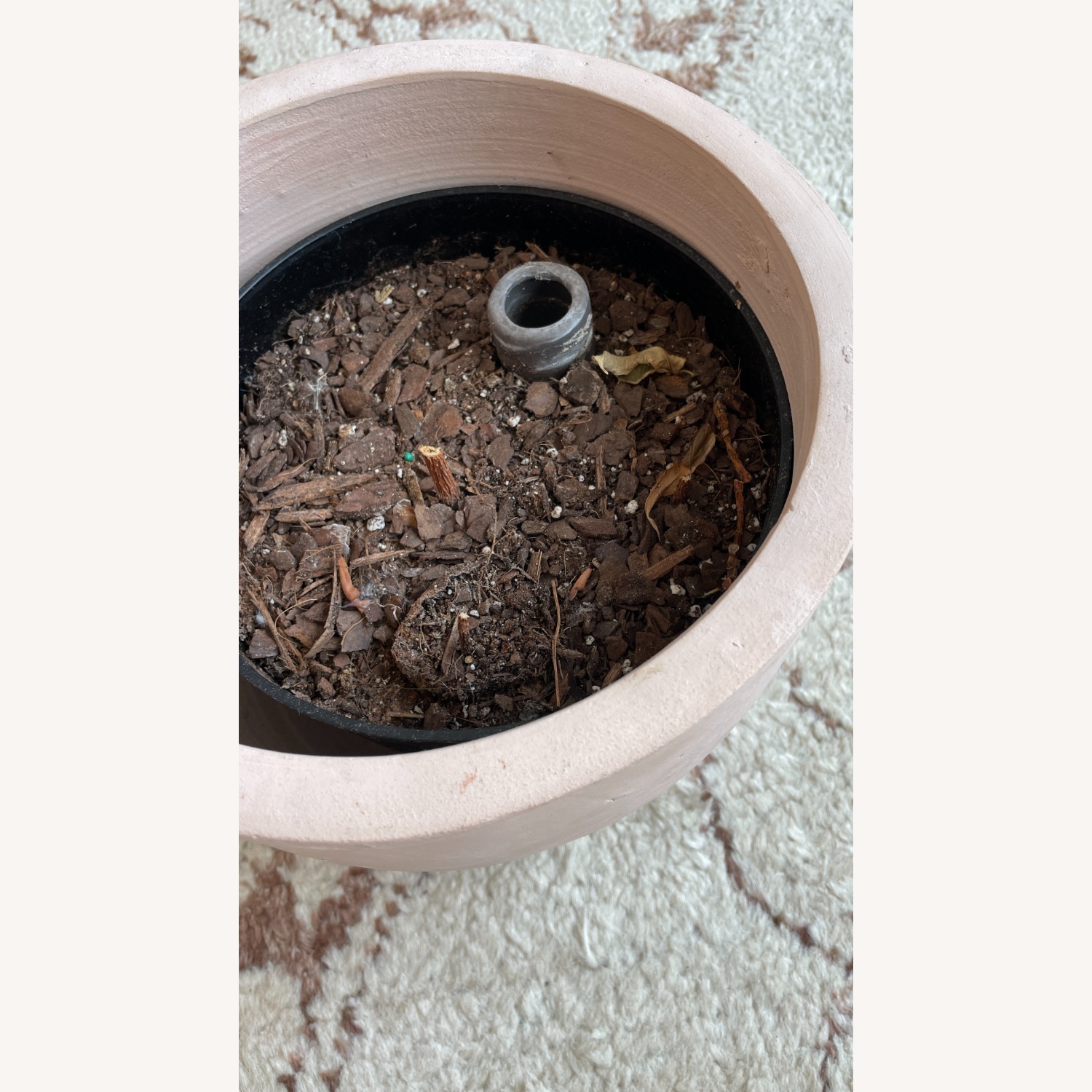 Med Blush Ceramic Planter Kit - image-1