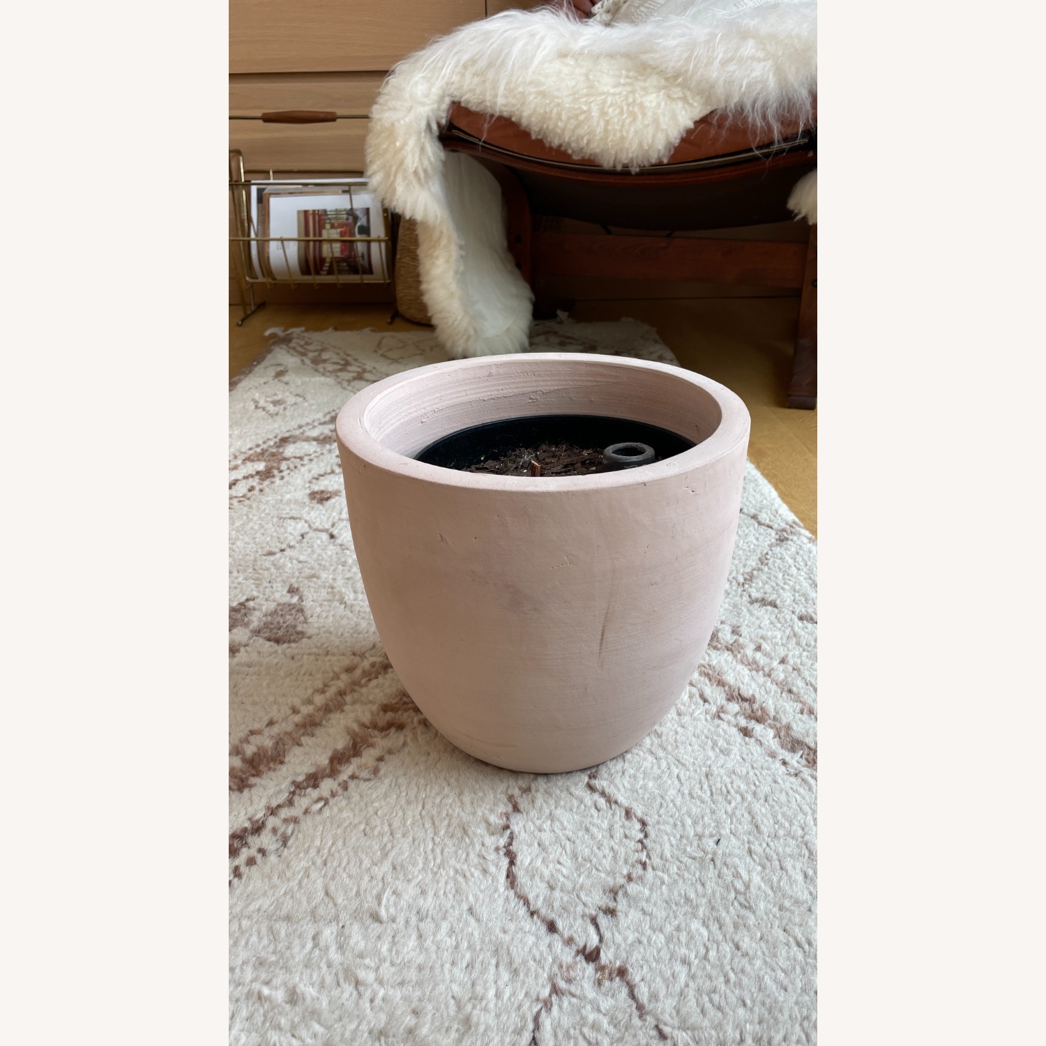 Med Blush Ceramic Planter Kit - image-6
