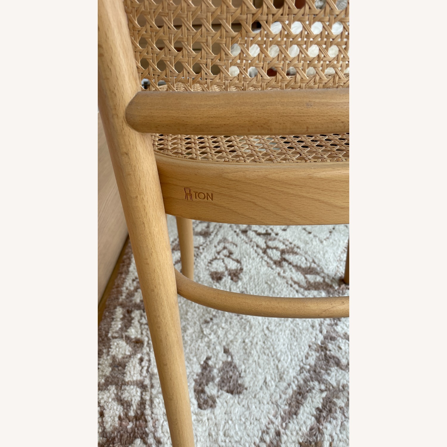 Natural Rattan Hoffmann Chair from DWR - image-6