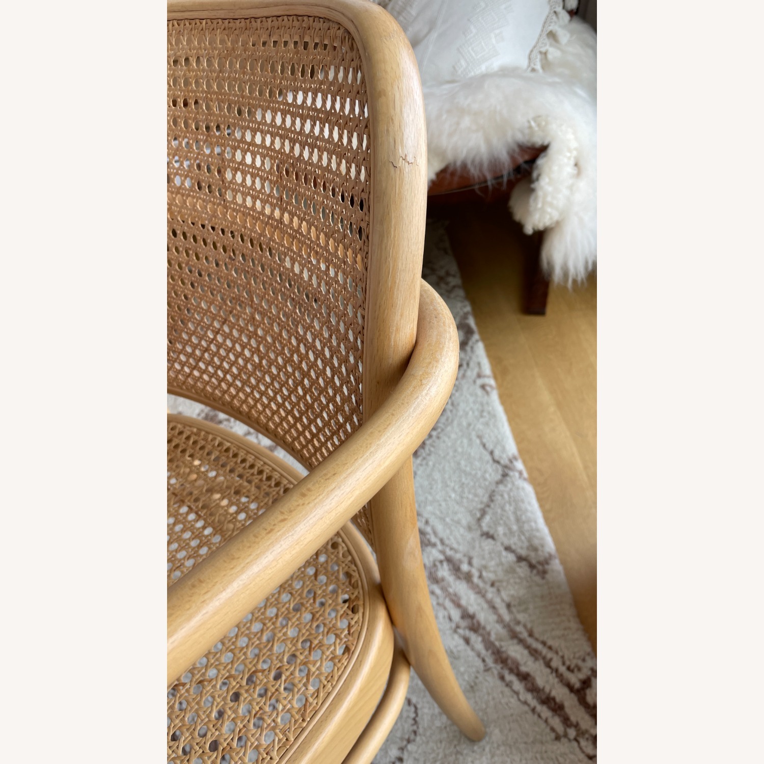 Natural Rattan Hoffmann Chair from DWR - image-8