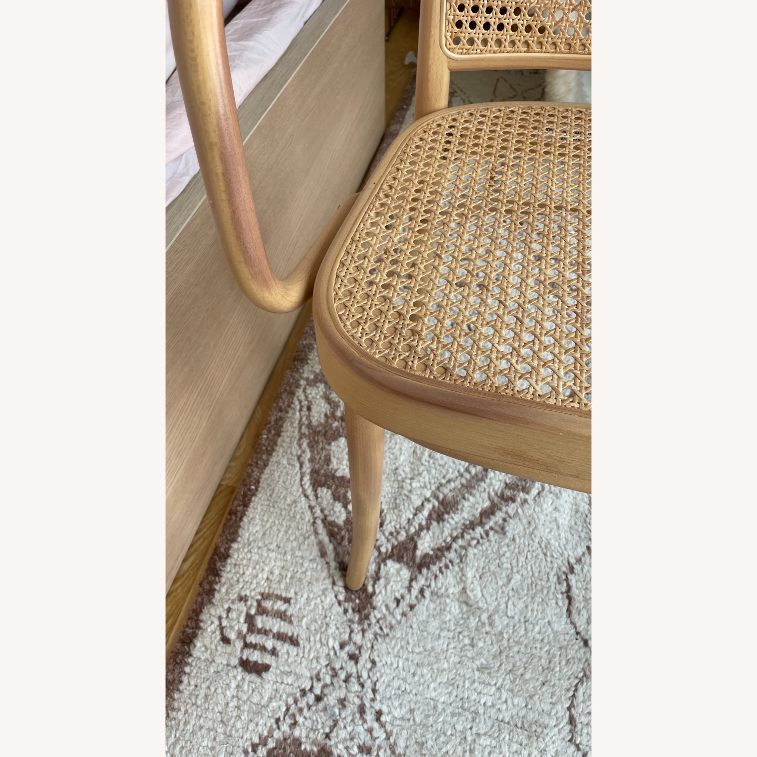 Natural Rattan Hoffmann Chair from DWR - image-1