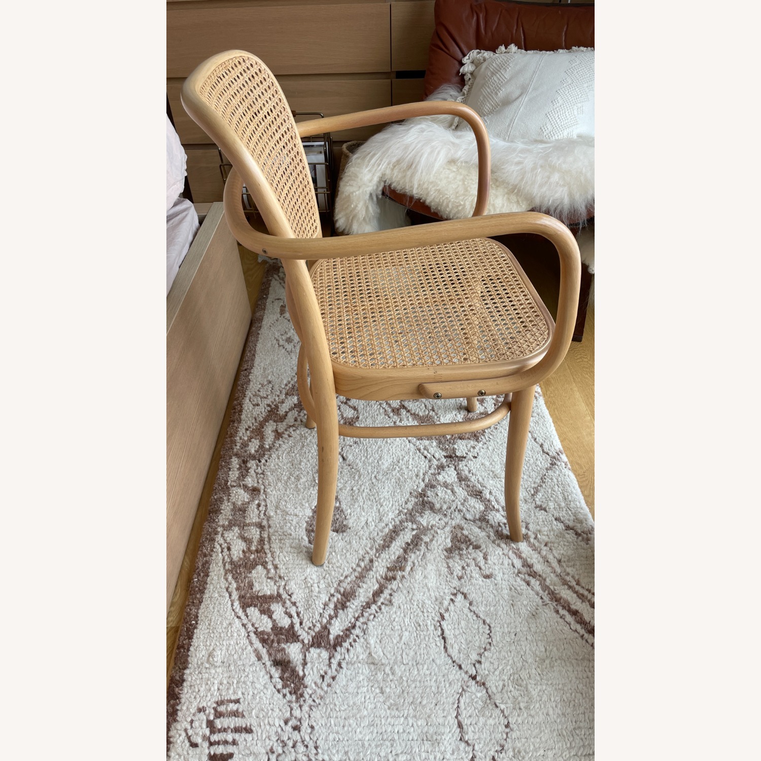 Natural Rattan Hoffmann Chair from DWR - image-9