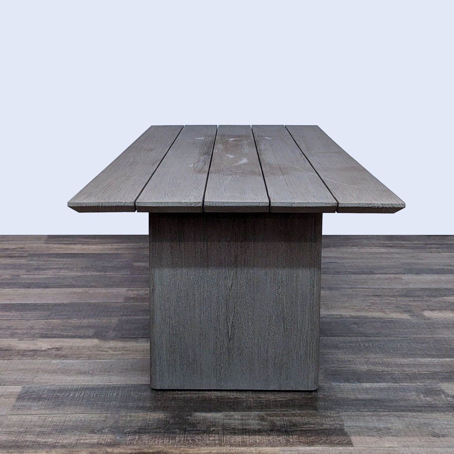 Restoration Hardware Balmain Modern Weathered Teak - image-3