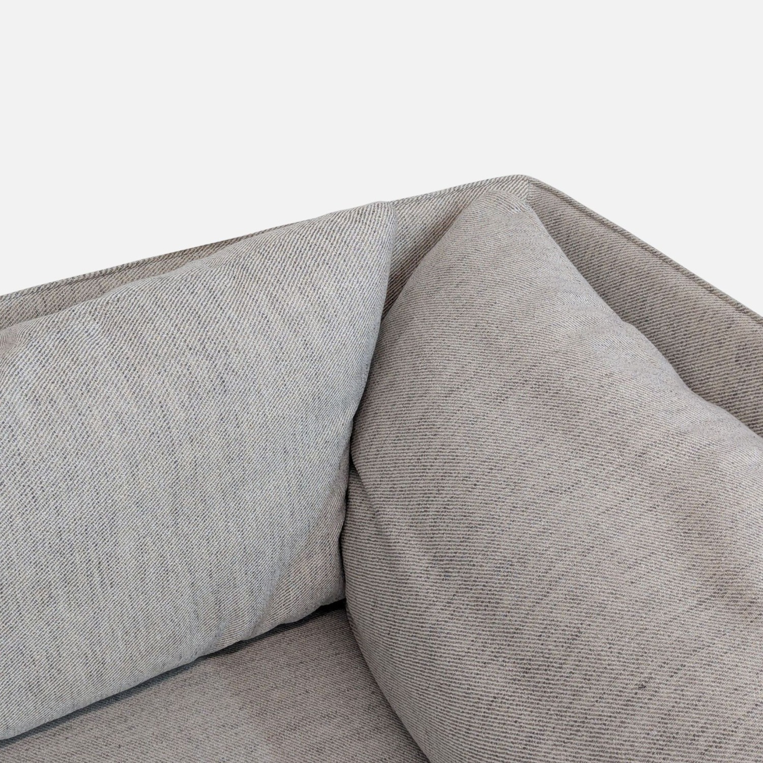 Crate and Barrel Wells Modern 84" Sofa in Gravel - image-3
