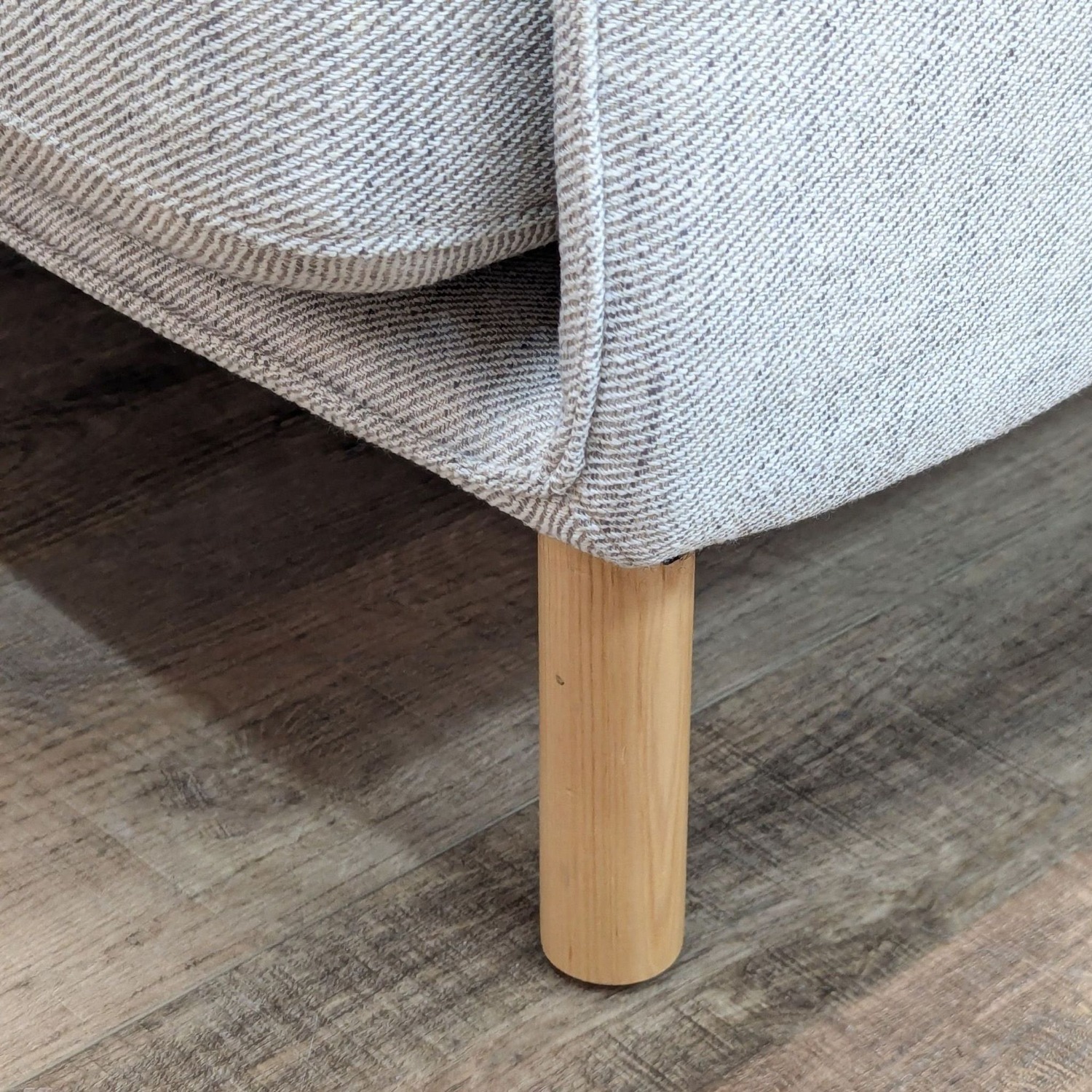 Crate and Barrel Wells Modern 84" Sofa in Gravel - image-4