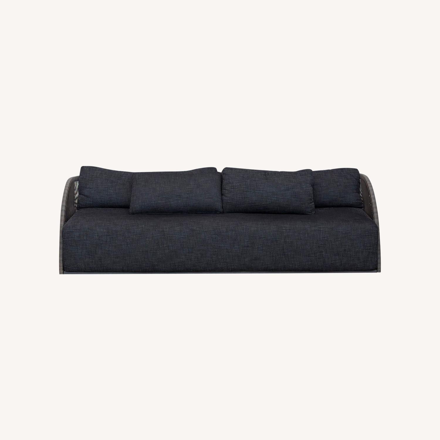 Restoration Hardware Pavona Outdoor Sofa - image-0