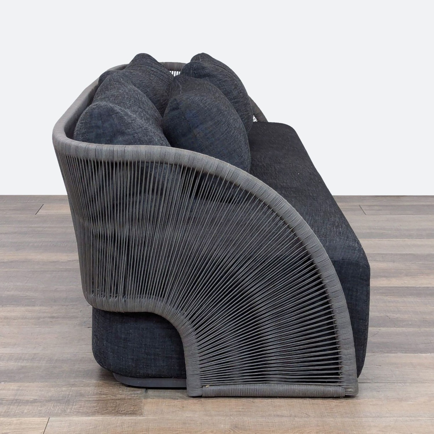 Restoration Hardware Pavona Outdoor Sofa - image-7