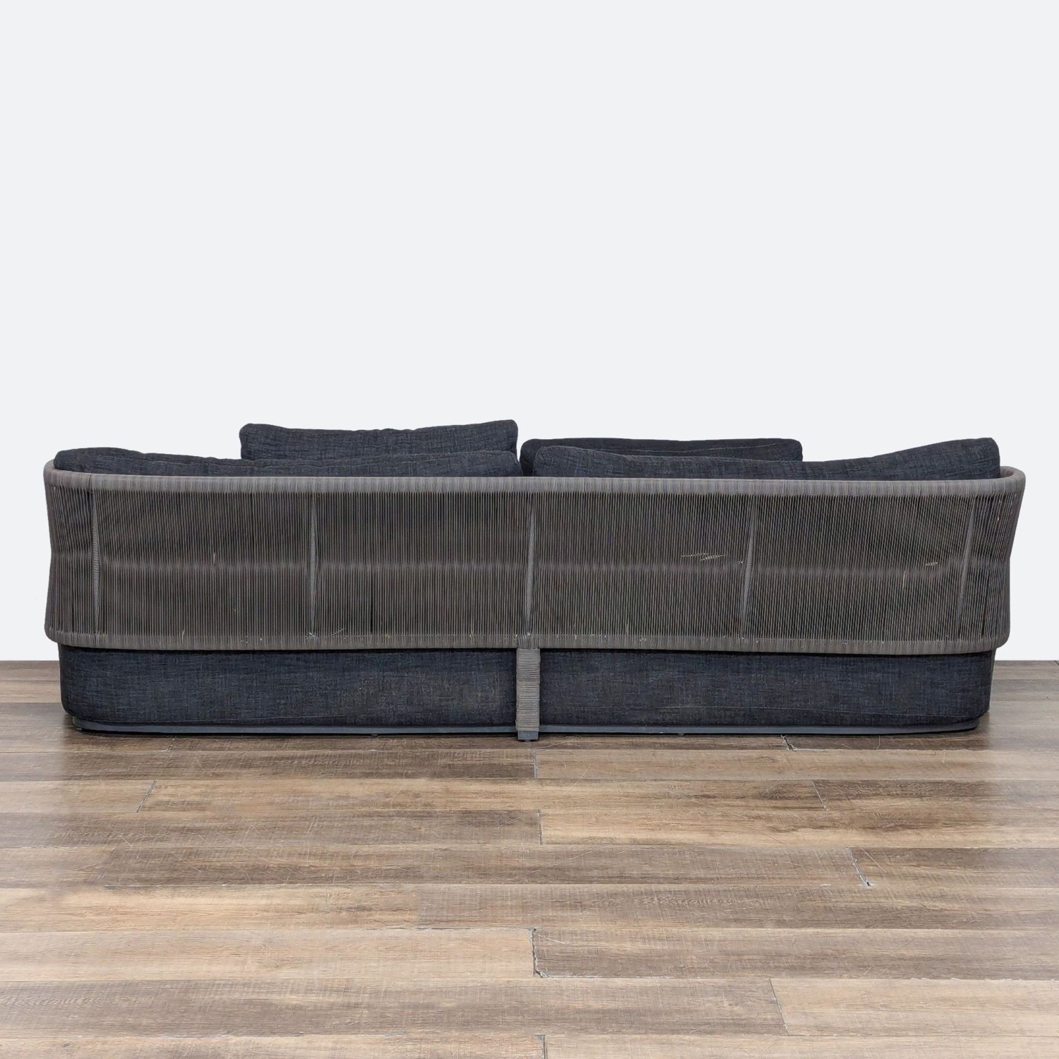 Restoration Hardware Pavona Outdoor Sofa - image-9
