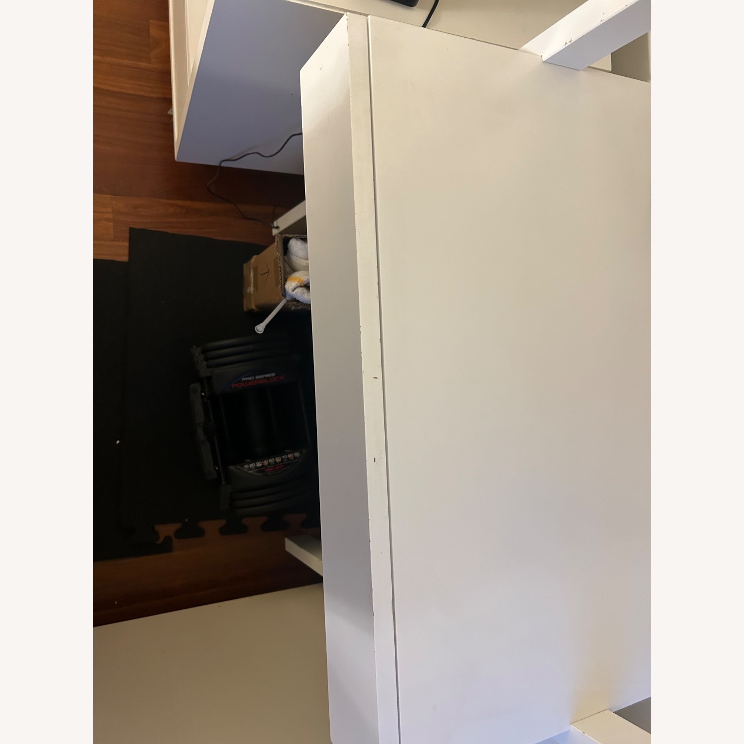 Crate & Barrel Sawyer White Desk - image-6