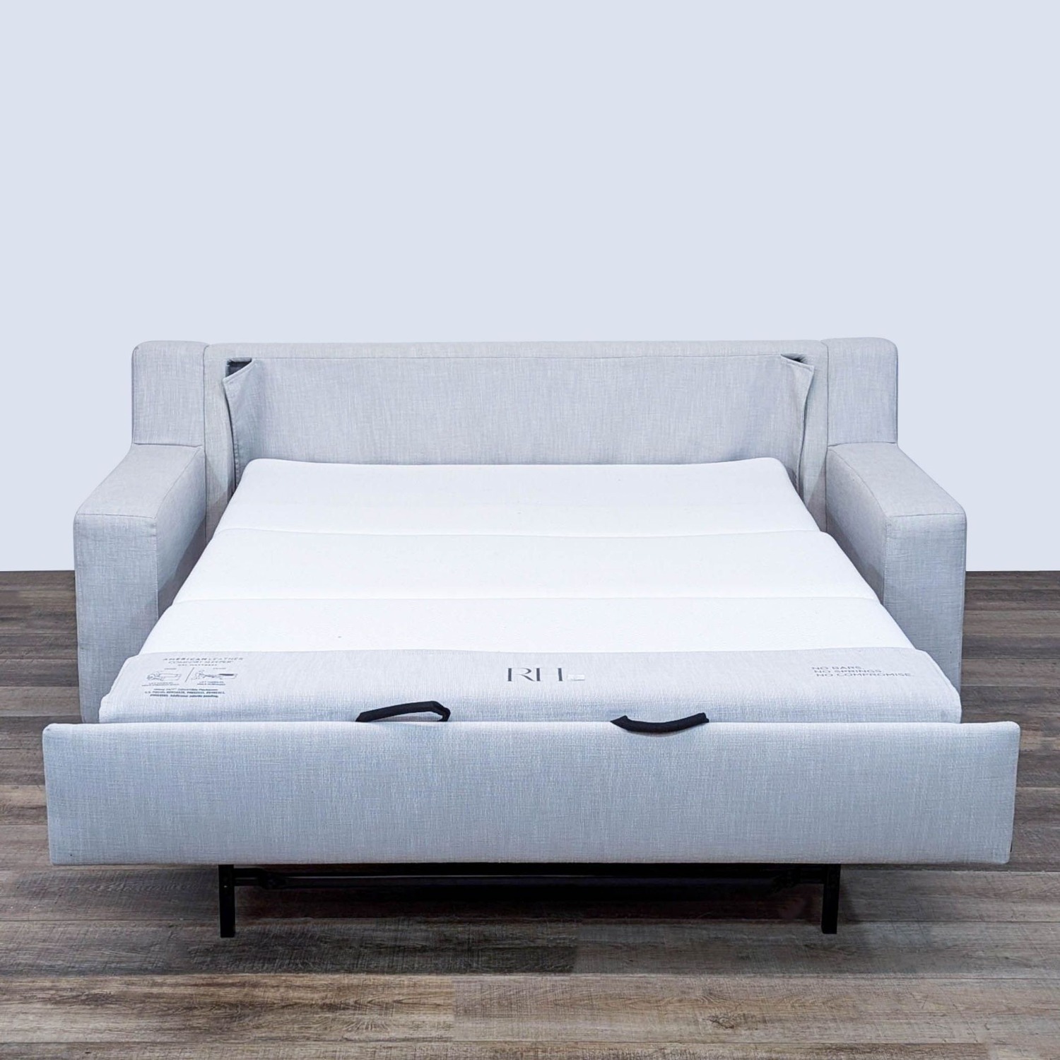 Restoration Hardware Modena Track Arm Sleeper Soda - image-1