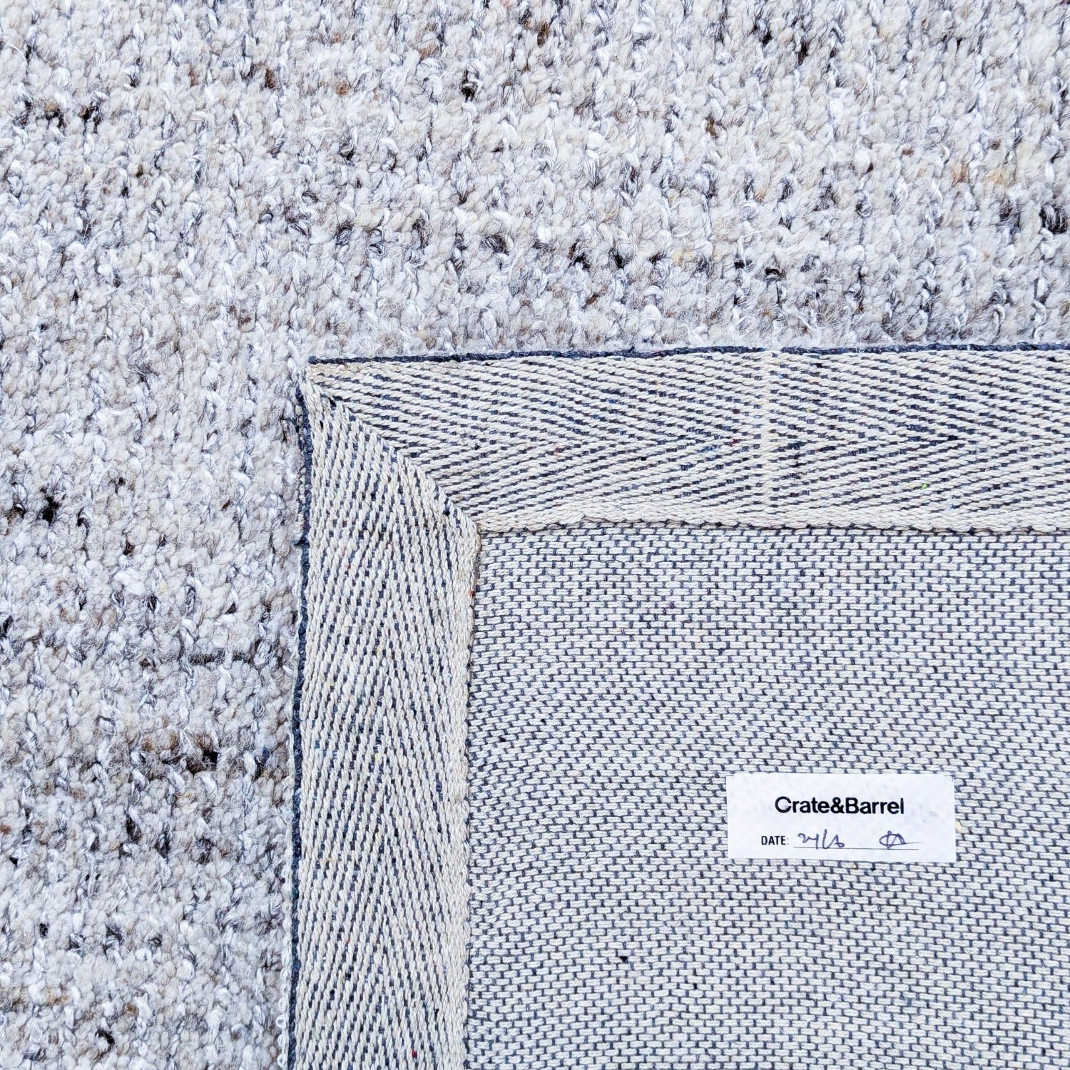 Crate & Barrel Vienne Wool Area Rug - image-2