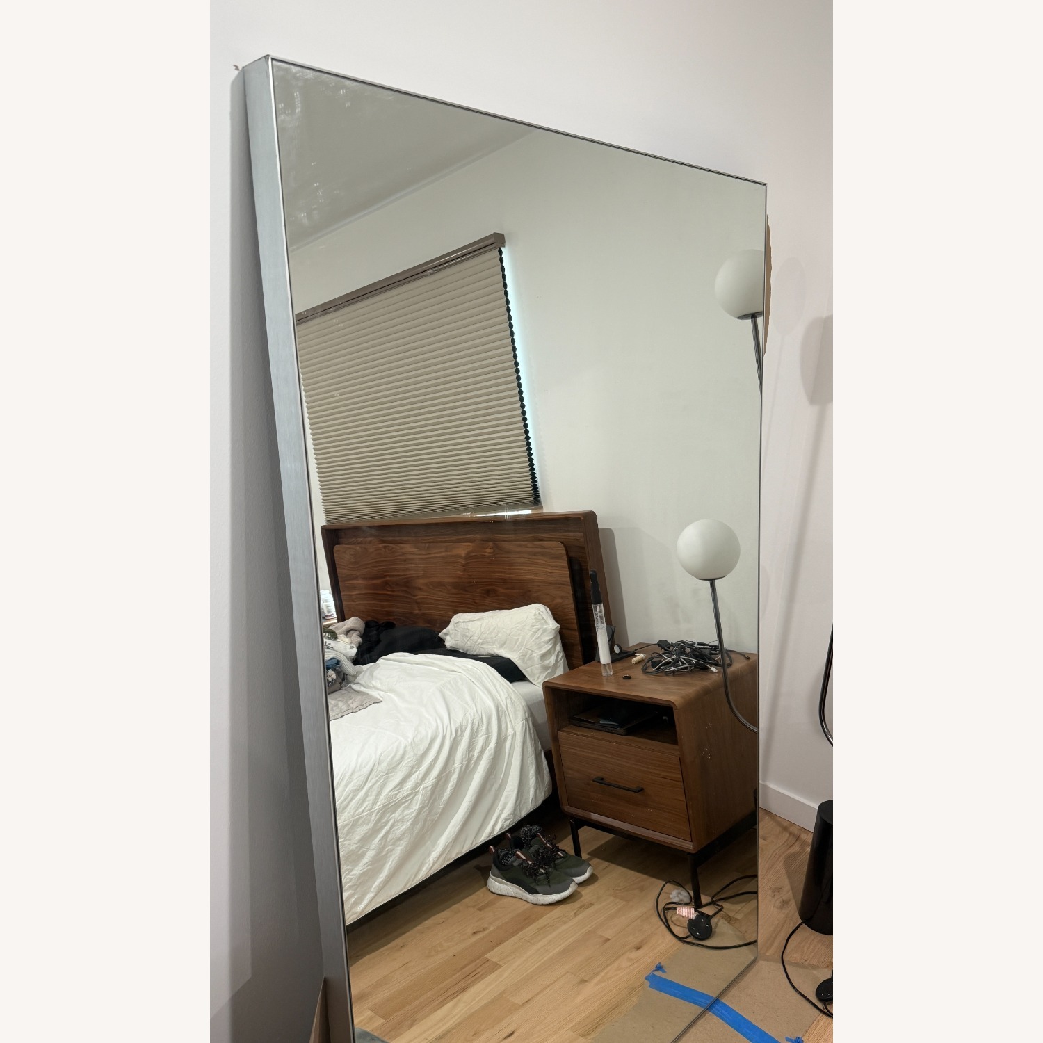 Infinity Silver Full-Length Floor Mirror - image-4