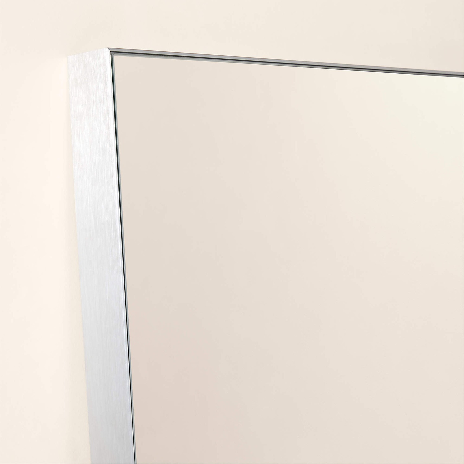 Infinity Silver Full-Length Floor Mirror - image-1
