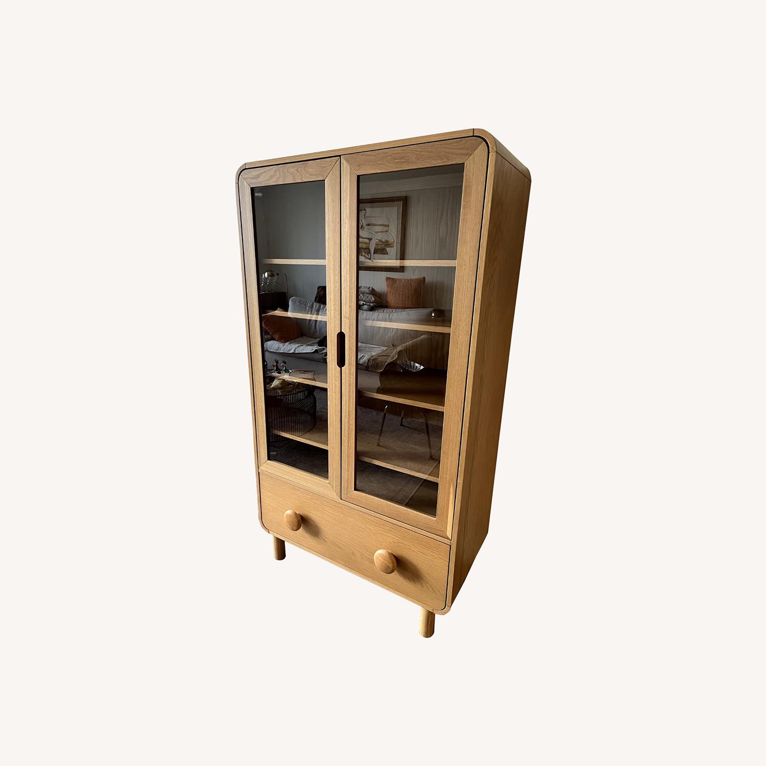 Urban Outfitters Tabitha Wood Storage Cabinet - image-0