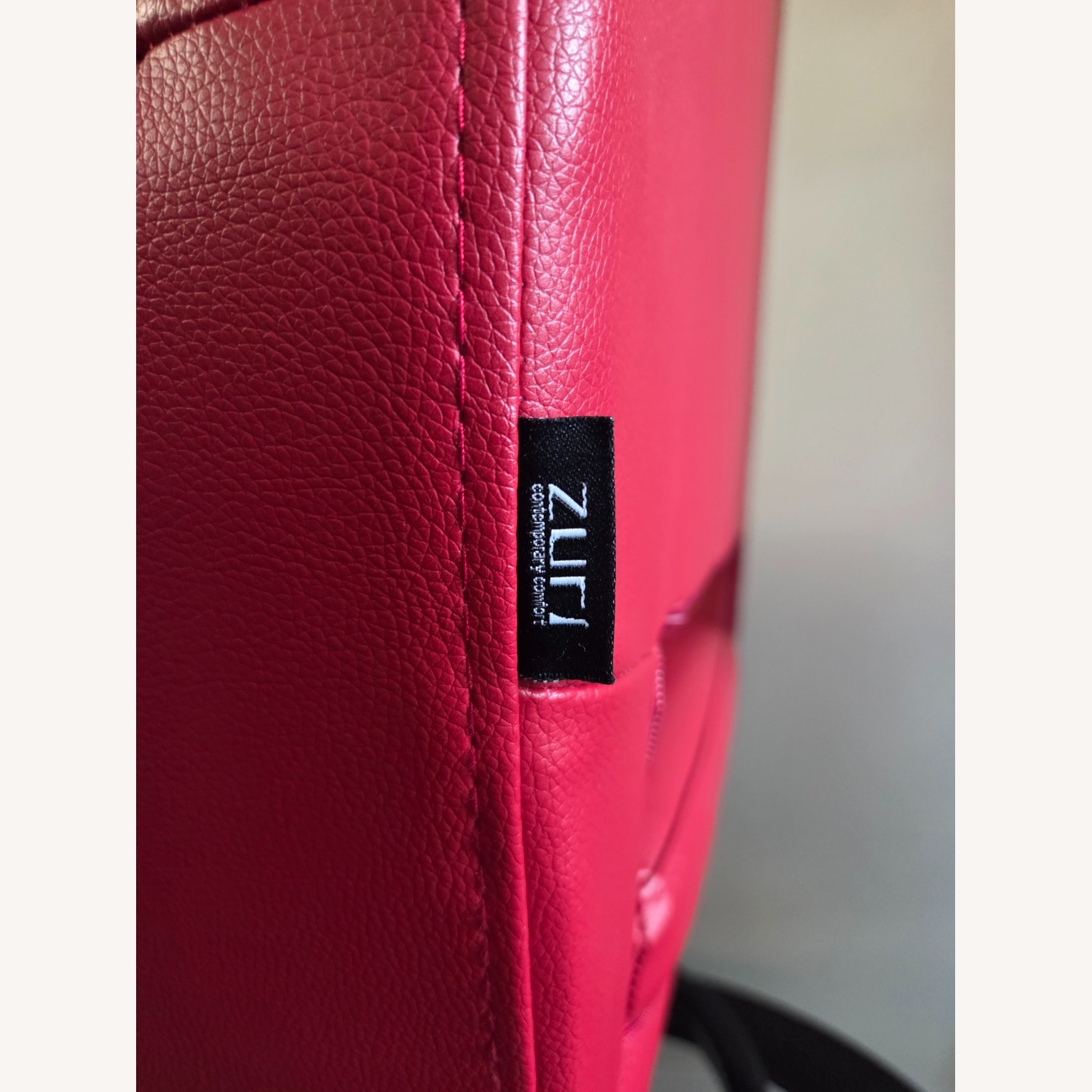 Red Rocker Swivel Bar Stools (Counter Height) - image-5