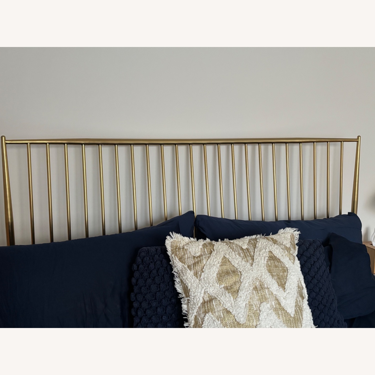West Elm Stella Gold Bed - image-7