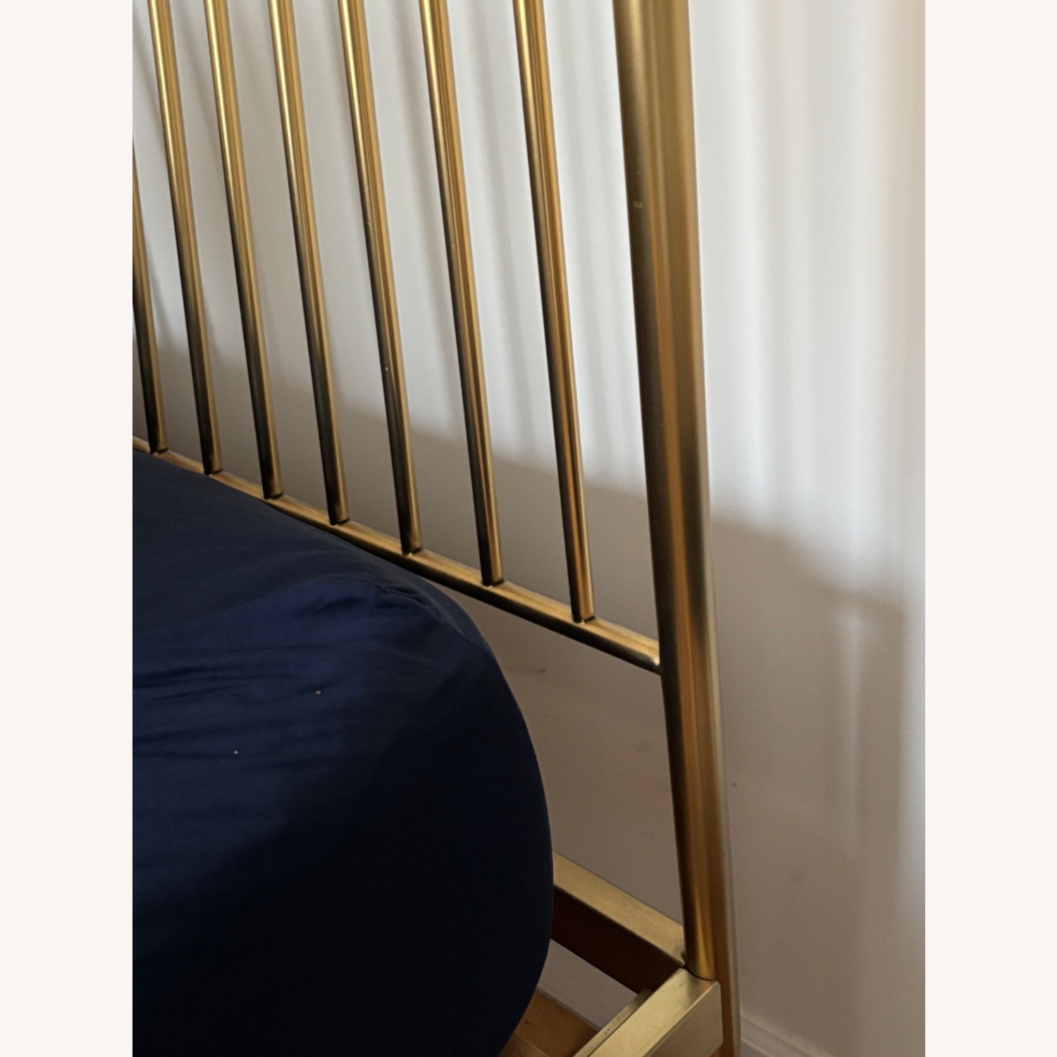 West Elm Stella Gold Bed - image-8