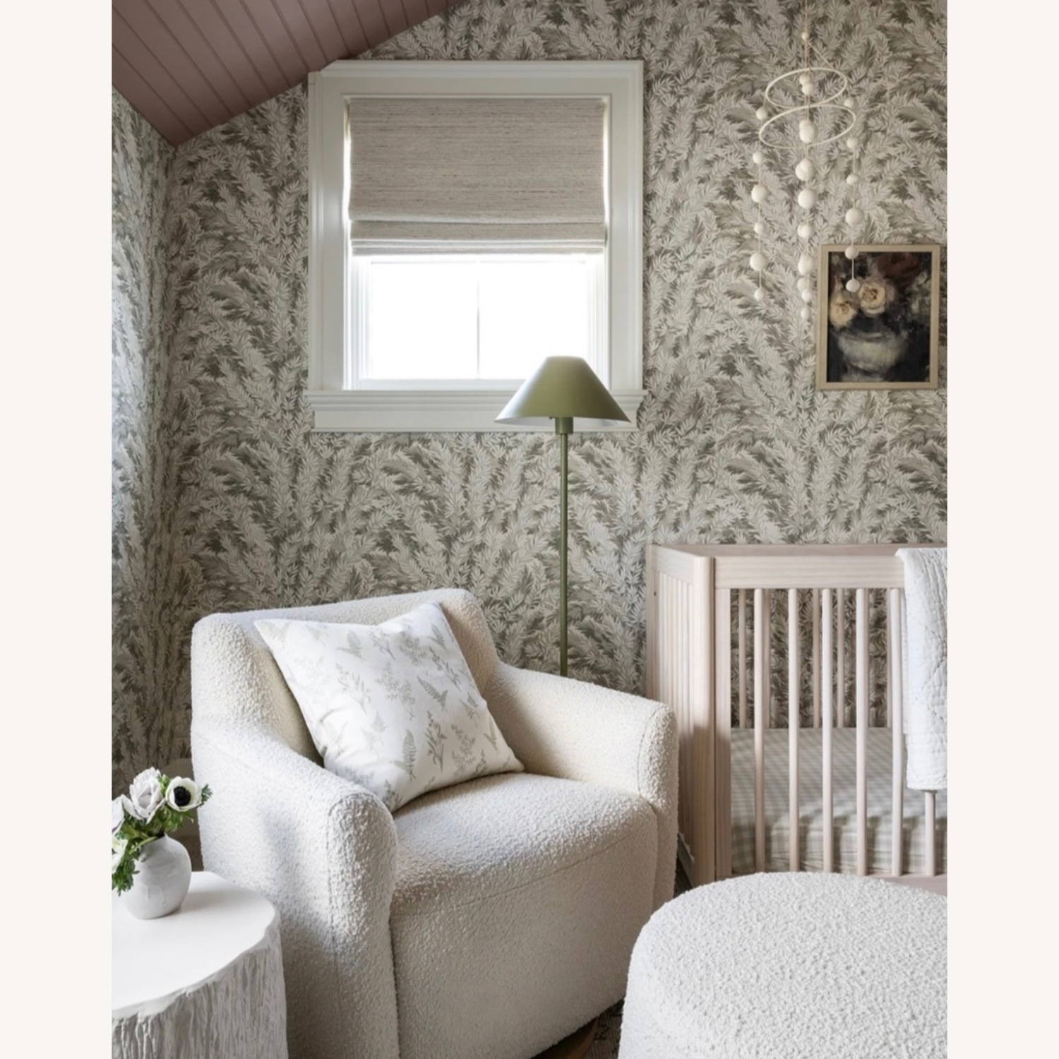 Pair of McGee and Co Alford Boucle Armchairs - image-2