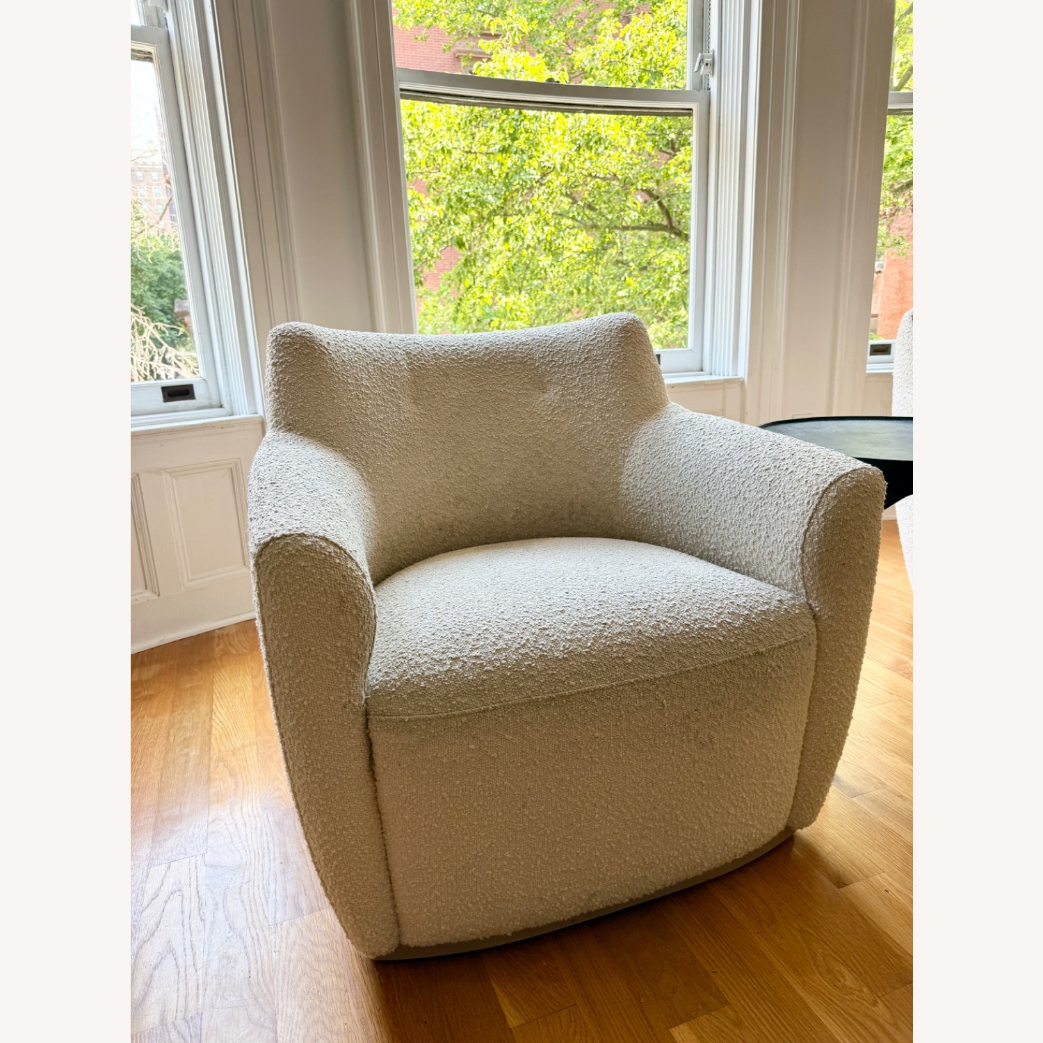 Pair of McGee and Co Alford Boucle Armchairs - image-7