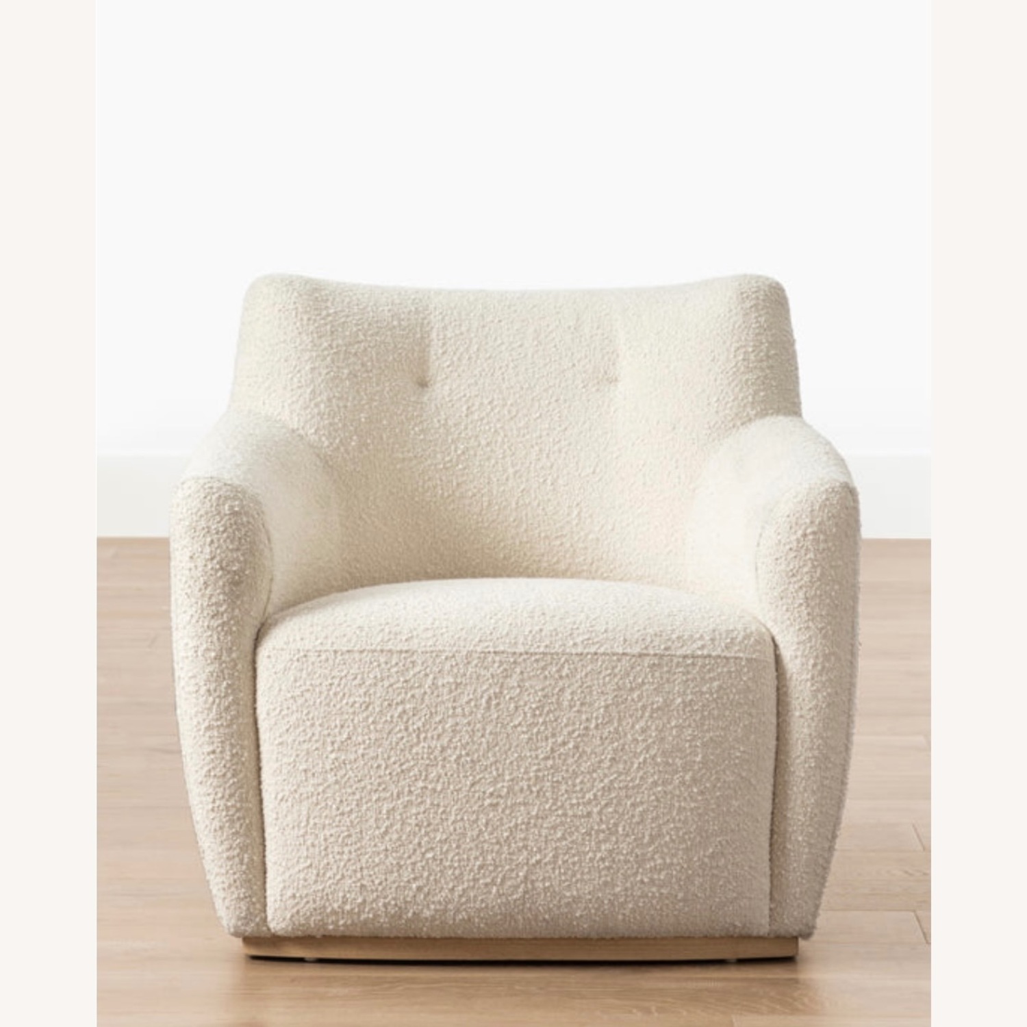 Pair of McGee and Co Alford Boucle Armchairs - image-1