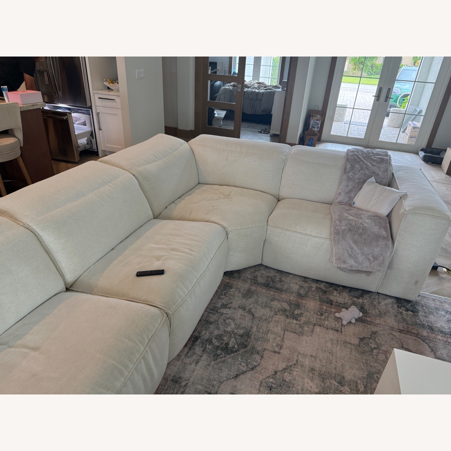 Arhaus Coburn 5 Piece Motion Recliner Sectional - image-1