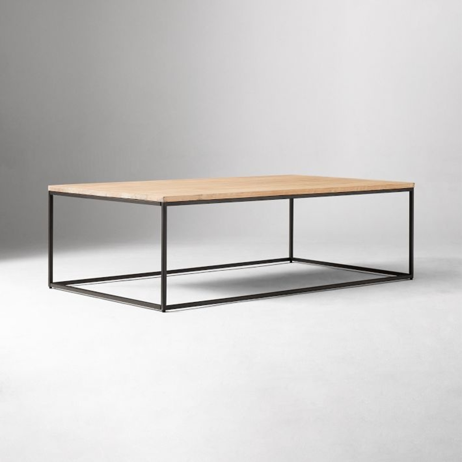 West Elm Streamline Rectangle Coffee Table - image-0