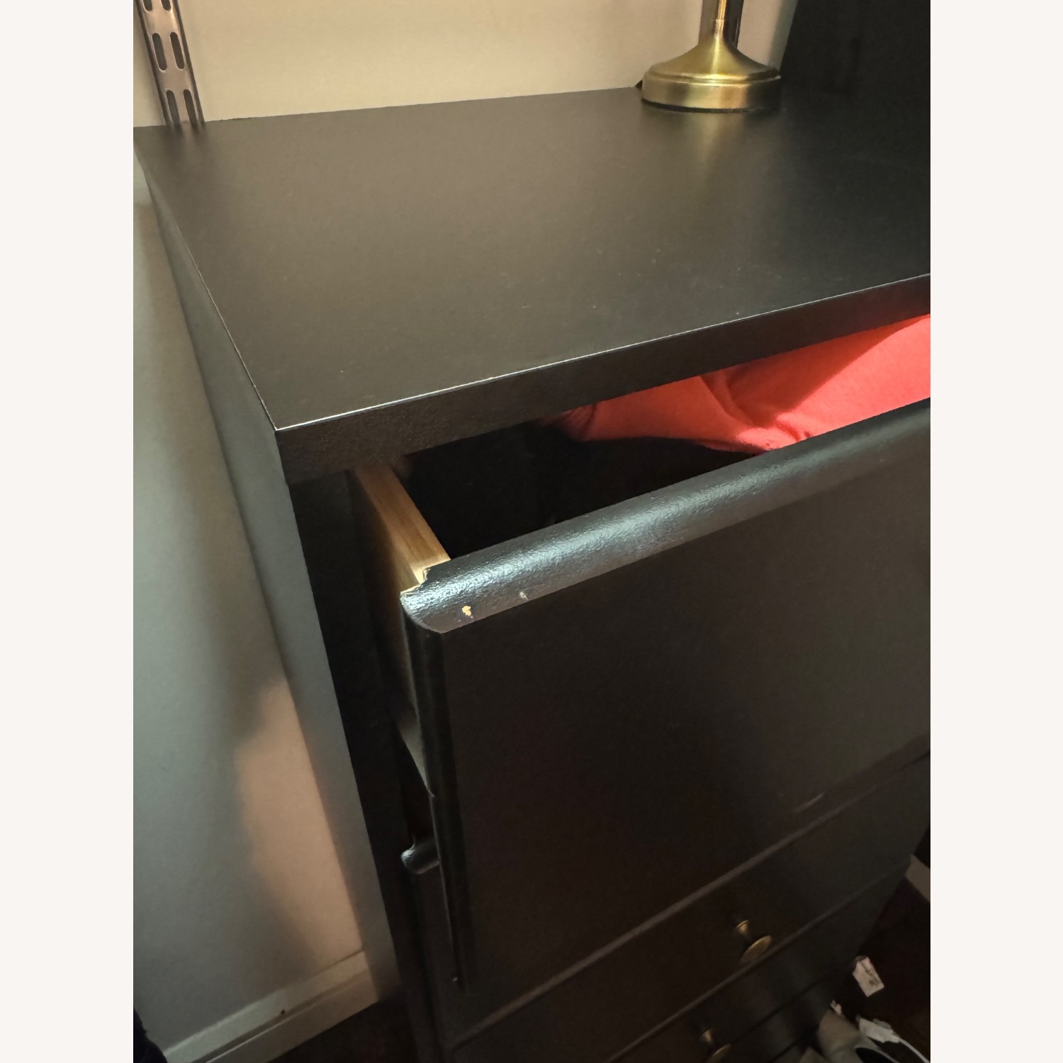 Black Tall 6-Drawer Dresser - image-2