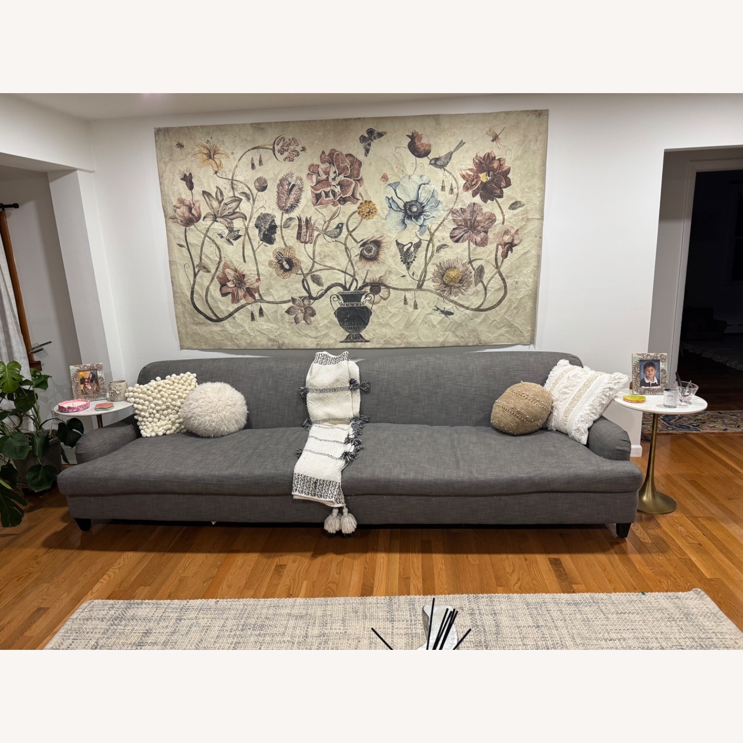 Restoration Hardware Large Duck Feather Sofa - image-1