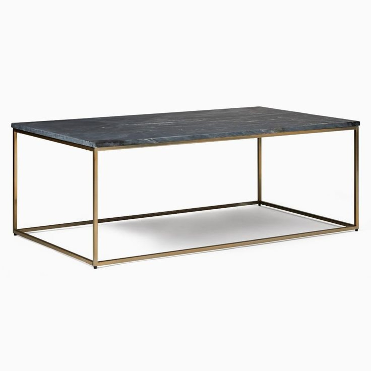 West Elm Marble Coffee Table - image-4