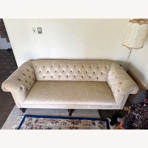 Used Contemporary Chesterfield Sofa for sale on AptDeco