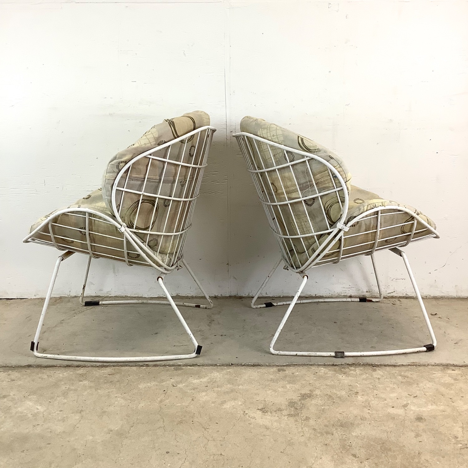 Mid-Century Homecrest Patio Chairs- Set Four - image-3