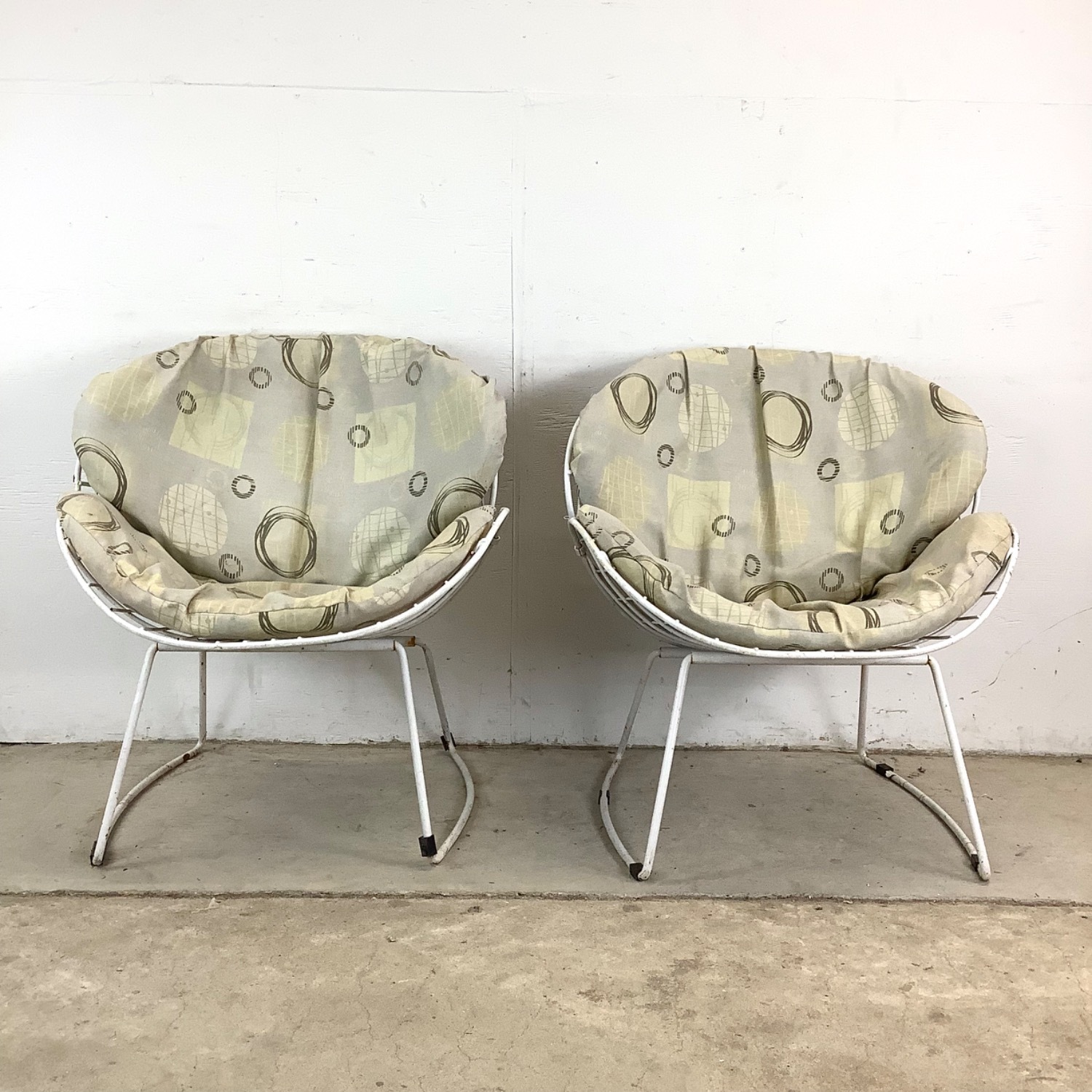 Mid-Century Homecrest Patio Chairs- Set Four - image-9