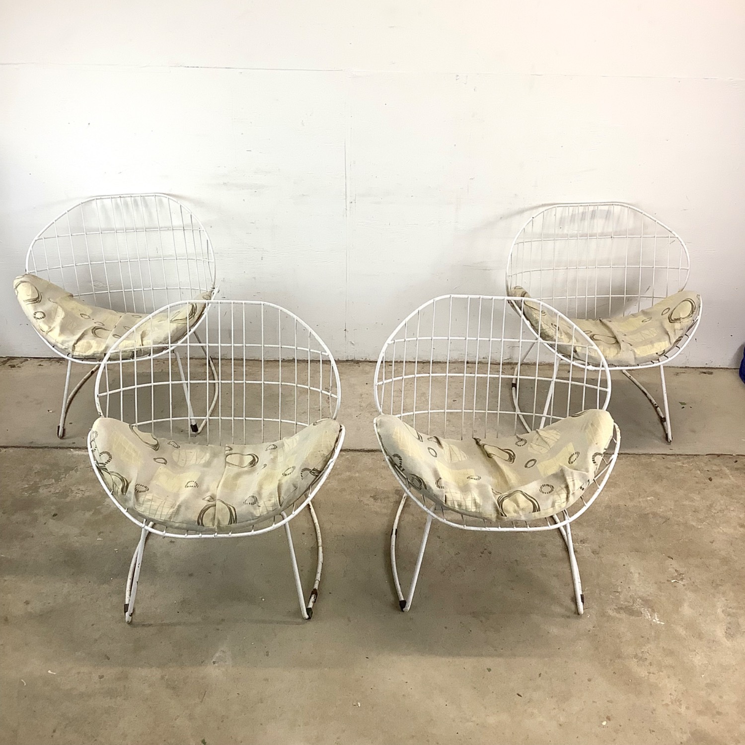 Mid-Century Homecrest Patio Chairs- Set Four - image-16
